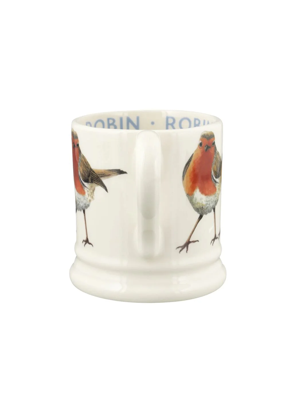 Birds Robin 1/2 Pint Mug - Image 2