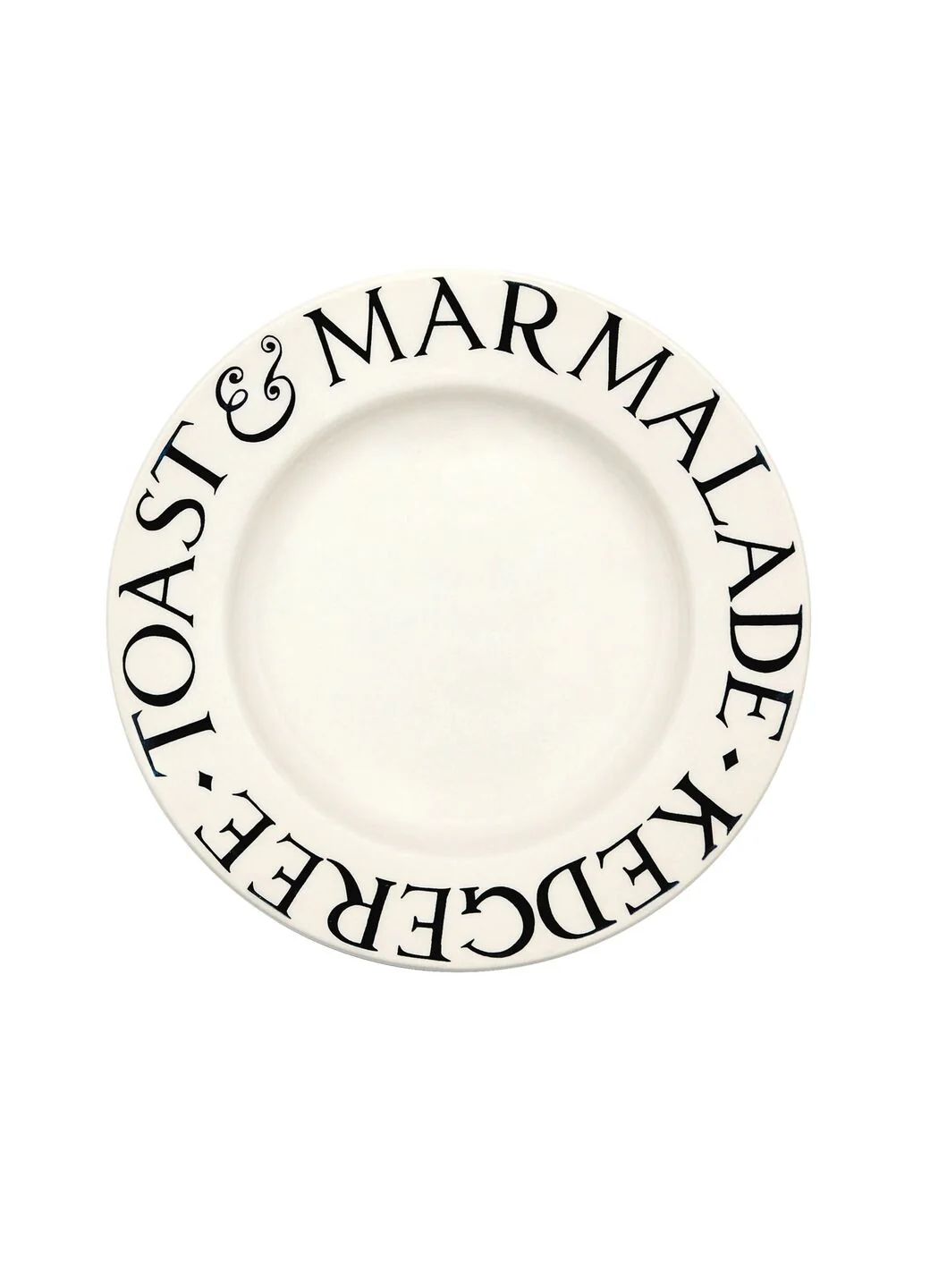 Black Toast Medium Dinner Plate, 8.5 Inch - Set of 4 - Image 3