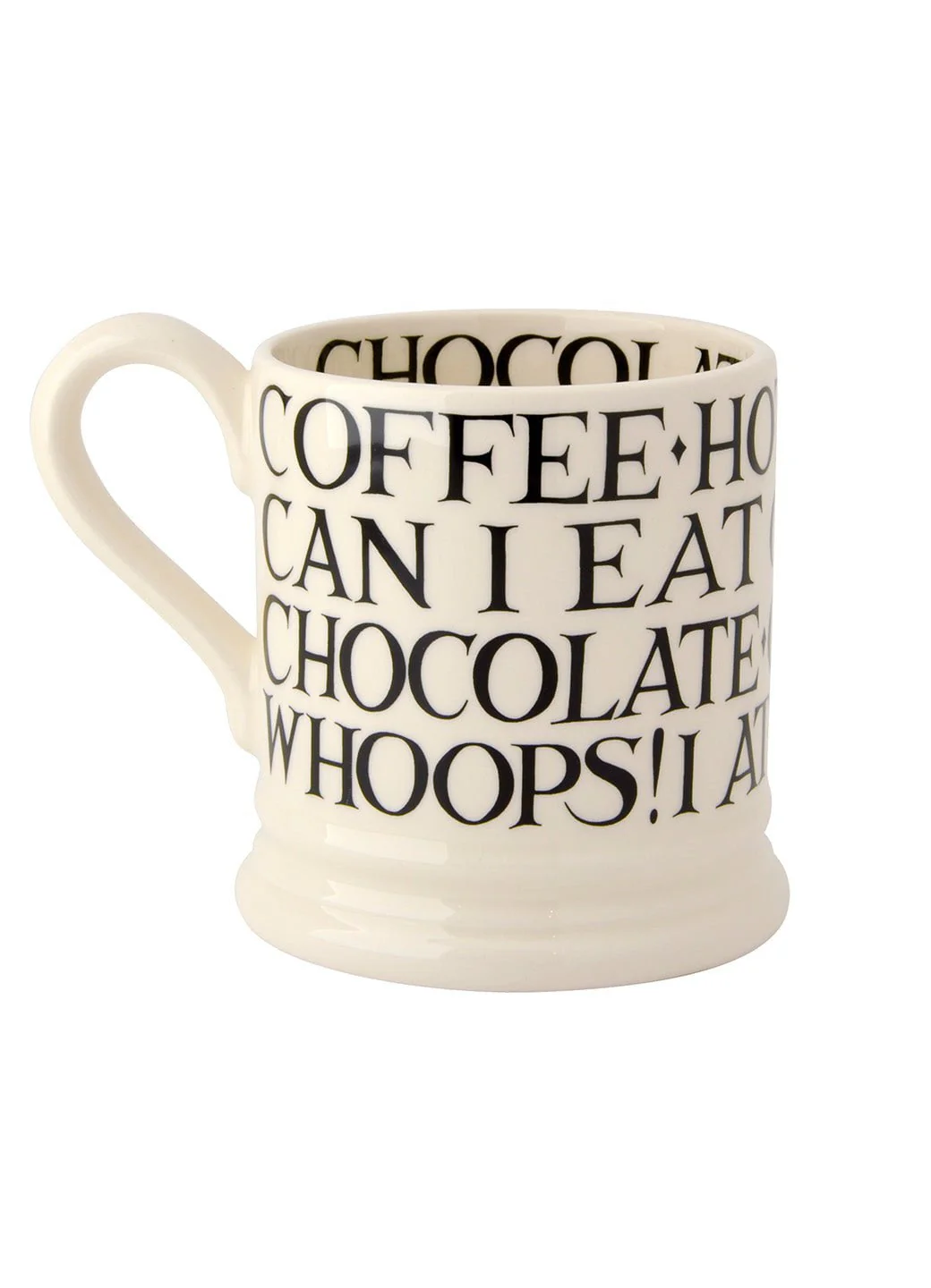 Seconds Black Toast 1/2 Pint Mug - Image 4