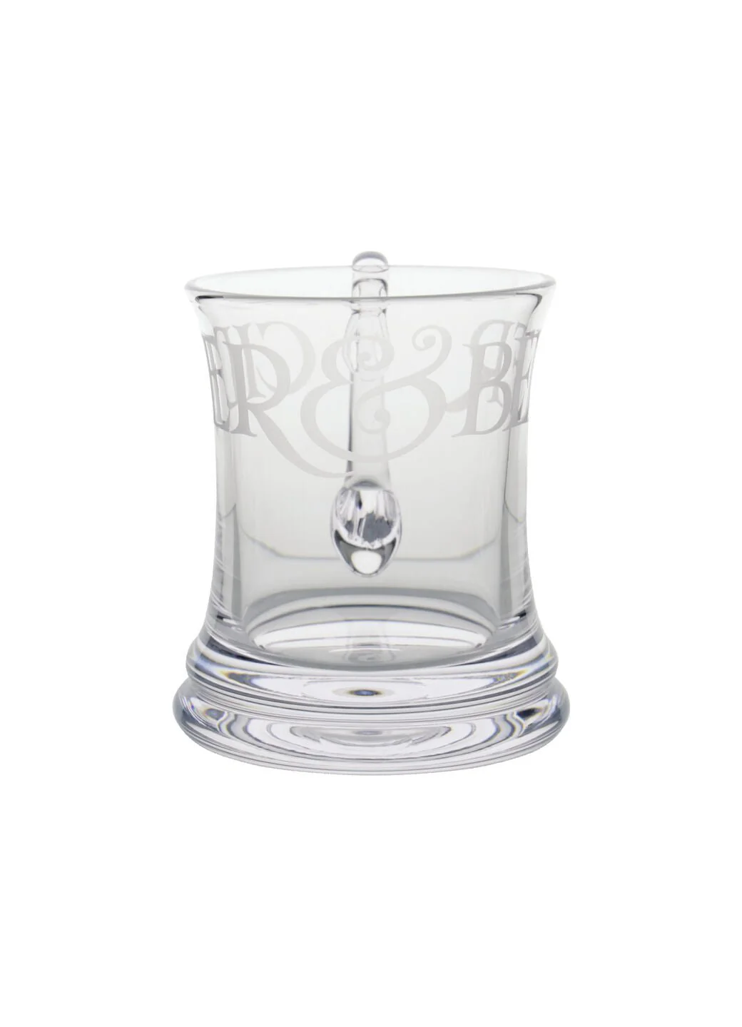 Black Toast Glass Beer Mug - Image 5