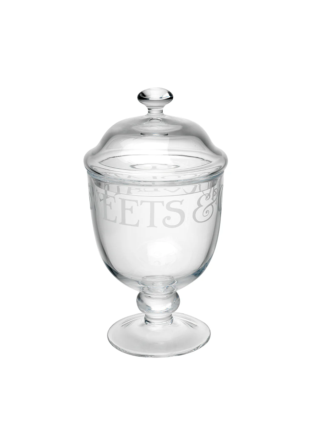 Black Toast Glass Sweetie Jar - Image 2