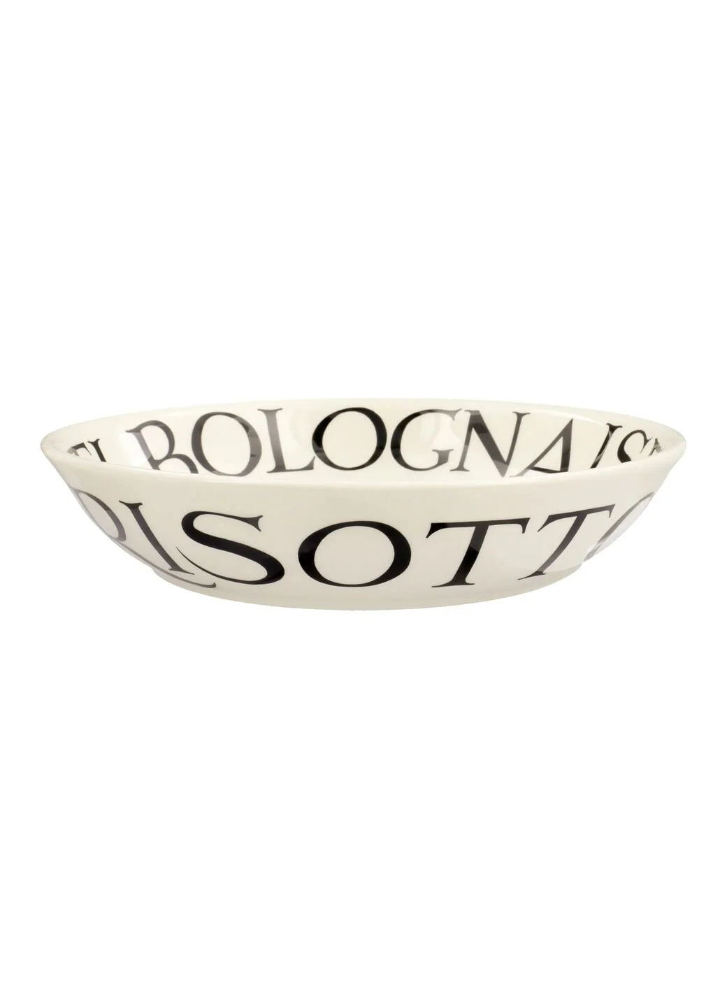 Black Toast Medium Pasta Bowl - Set of 4 - Image 4