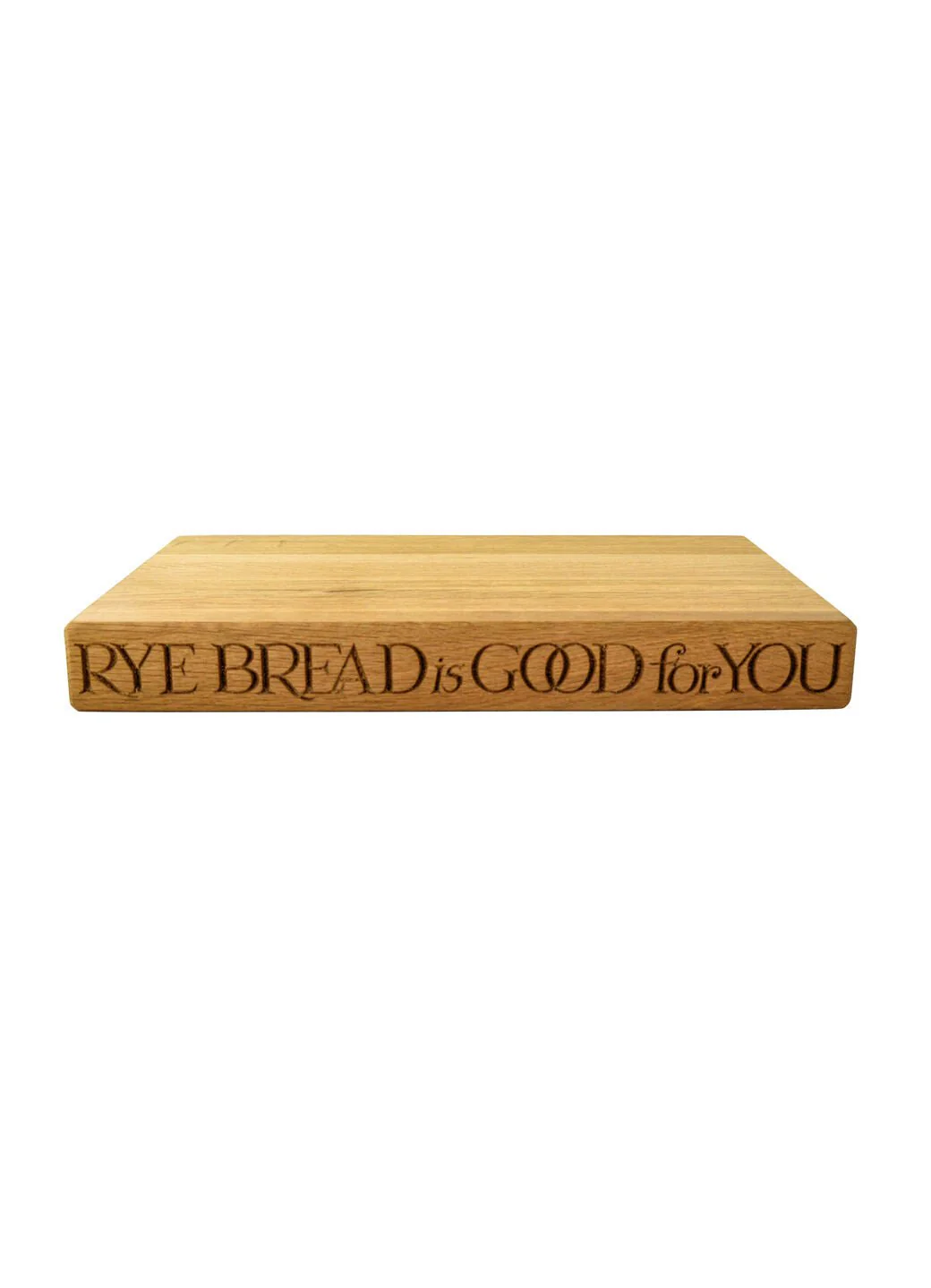 Black Toast Medium Wooden Chopping Board - Image 3