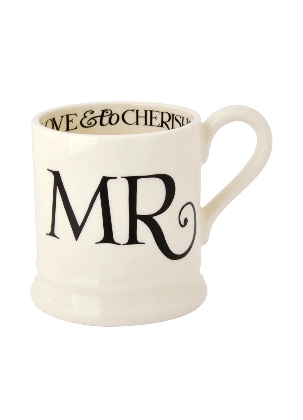 Black Toast 'Mr & Mr' Set of 2 1/2 Pint Mugs Boxed - Image 3