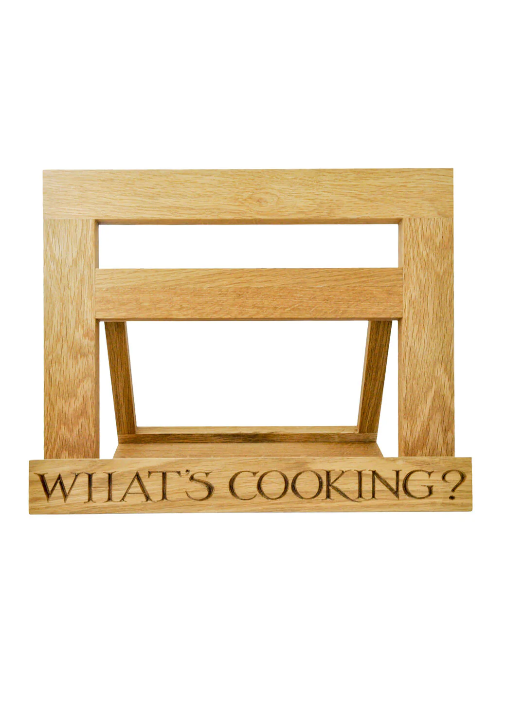 Black Toast Wooden Recipe Stand - Image 2