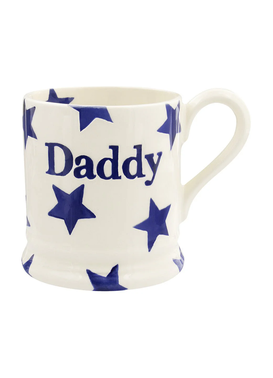 Seconds Blue Star Daddy 1/2 Pint Mug - Image 2