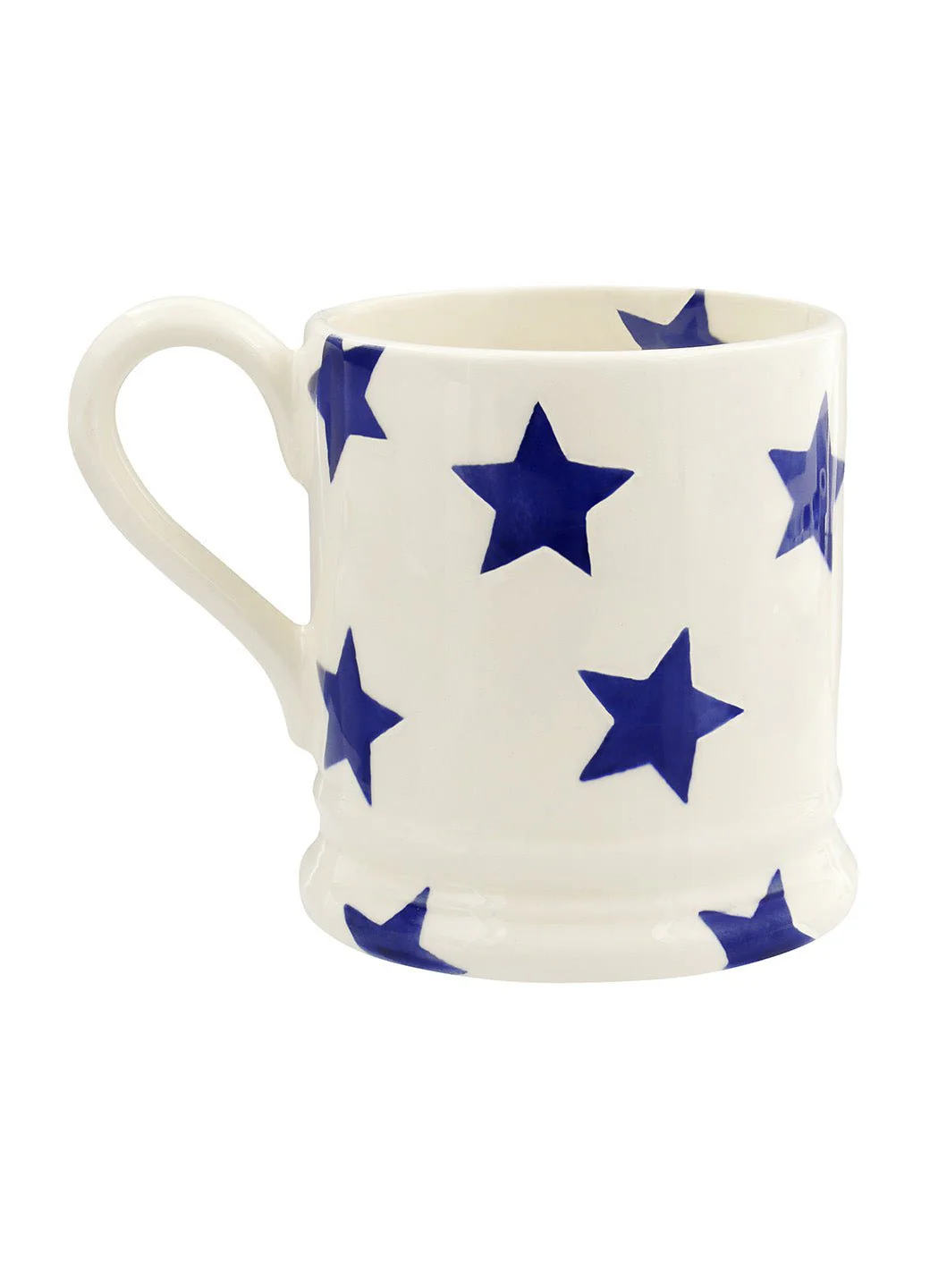 Seconds Blue Star Daddy 1/2 Pint Mug - Image 4