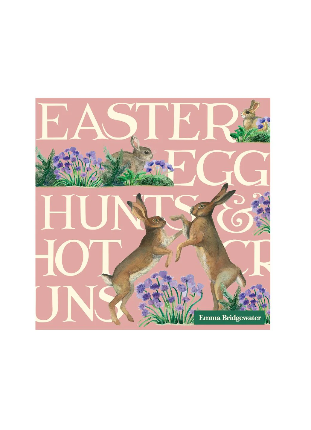 Boxing Hares & Toast Lunch Napkins (Pack of 20) - Image 2