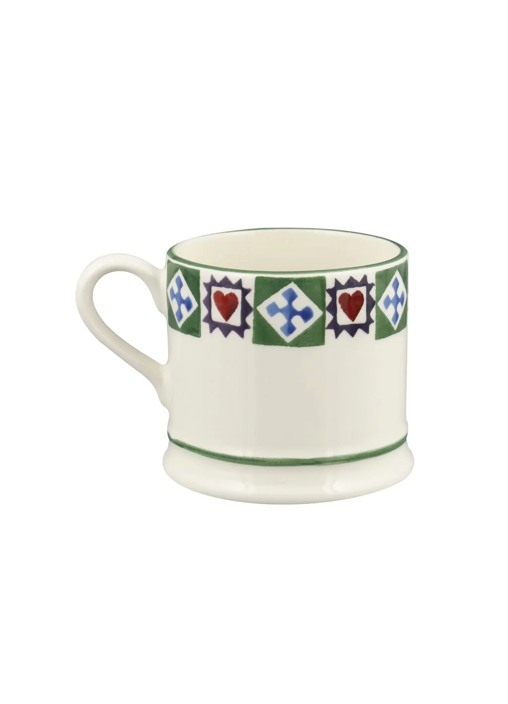 Christmas Quilt Small Mug - Image 4