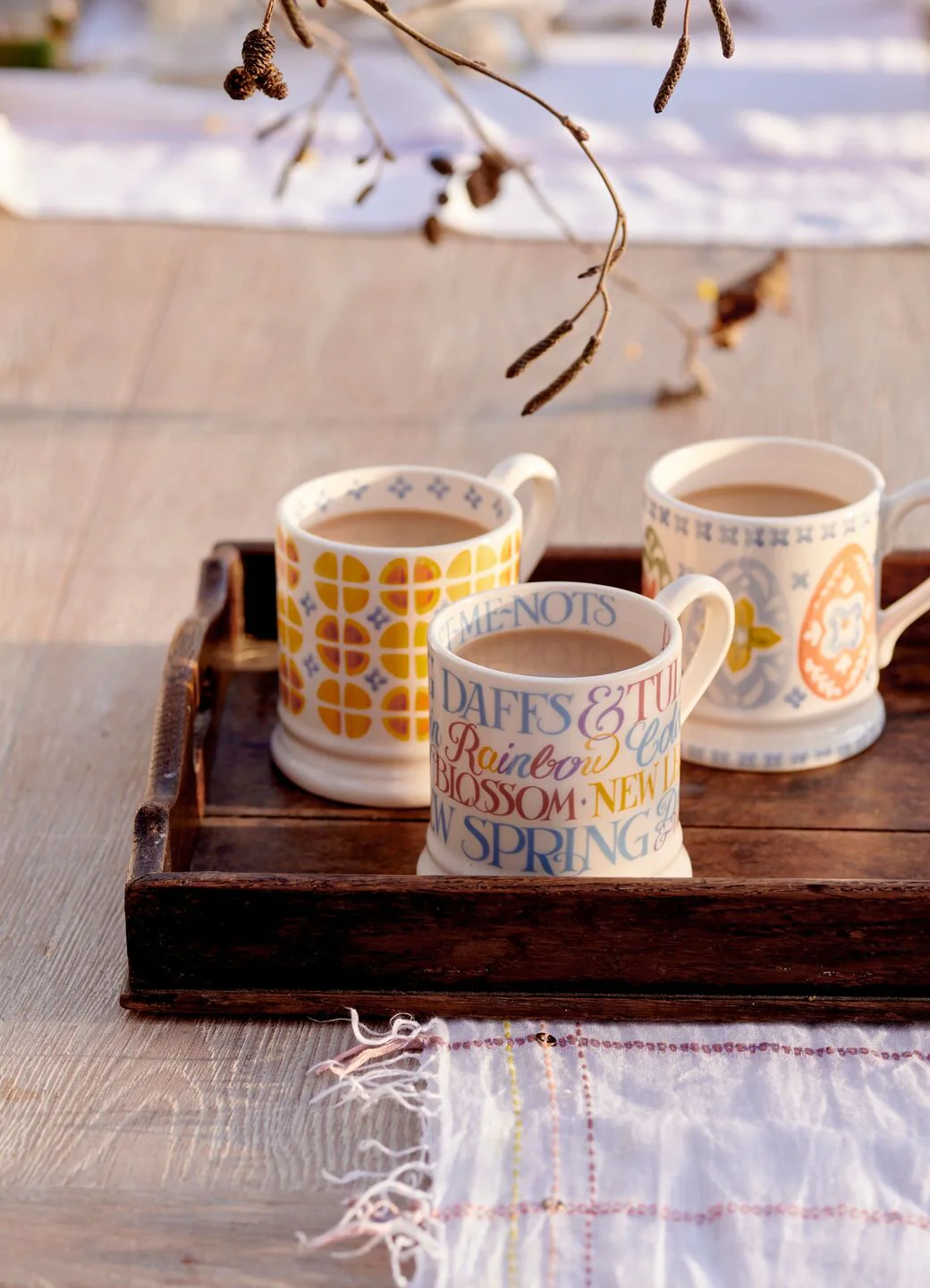 Easter Toast Daffodils & Tulips 1/2 Pint Mug - Image 7