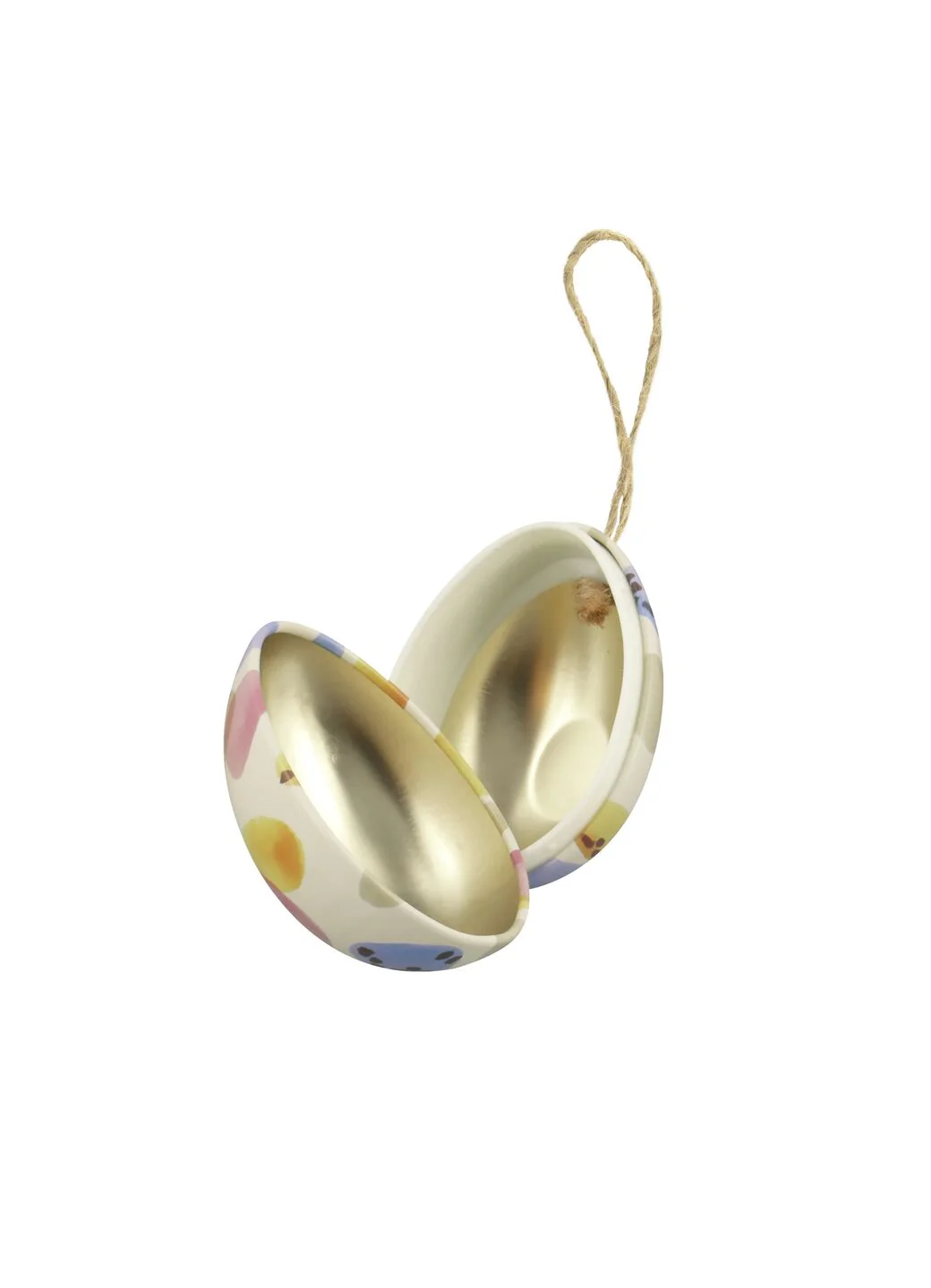 Mini Eggs Small Tin Egg Decoration - Image 2