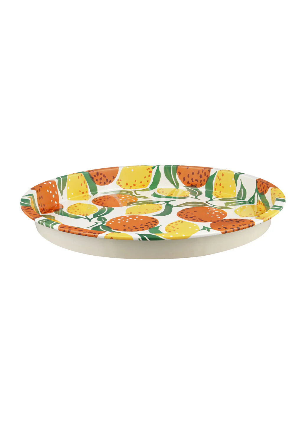 Oranges & Lemons Round Tin Tray - Image 2