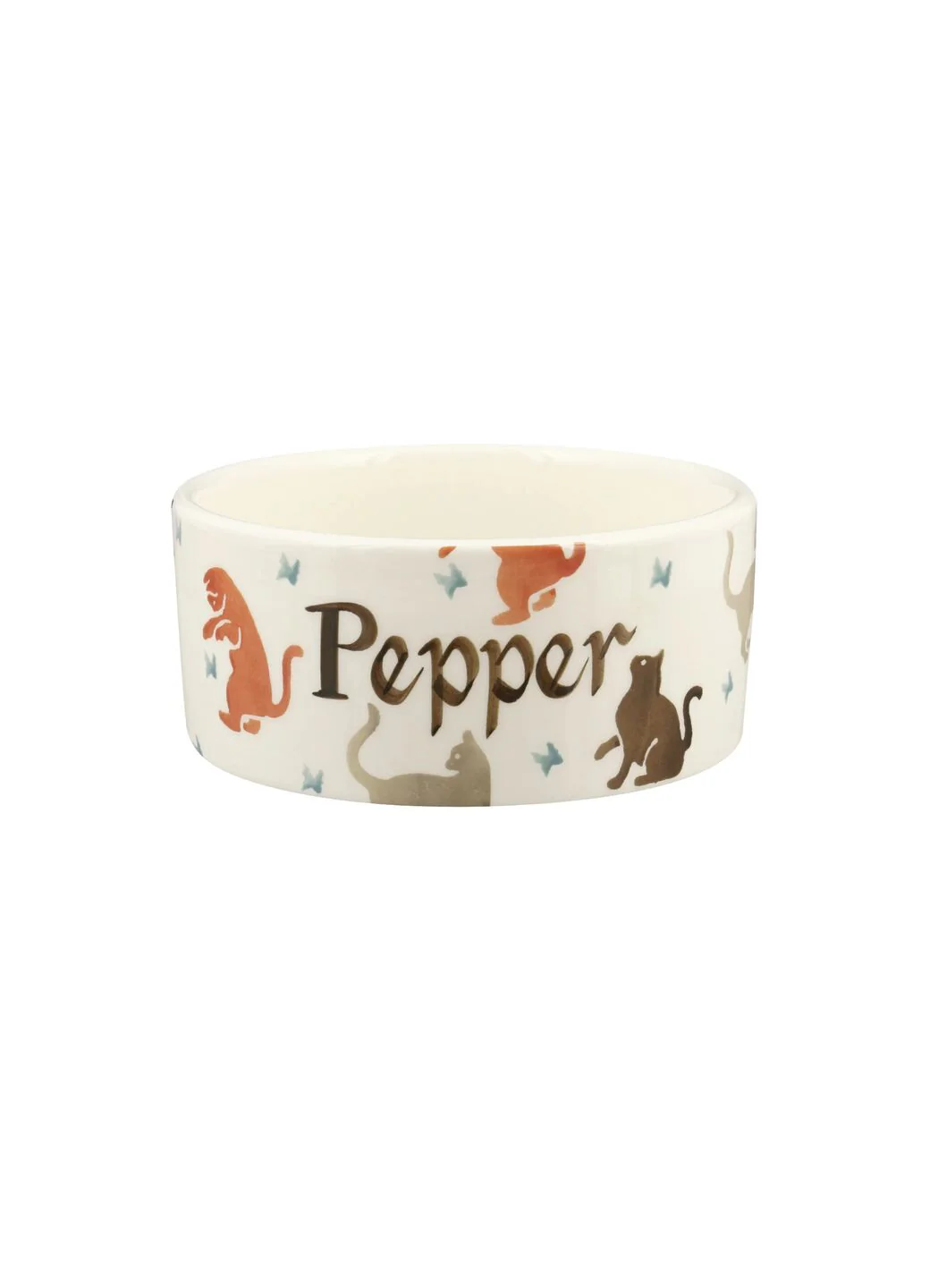 Personalised All Over Cats Small Pet Bowl