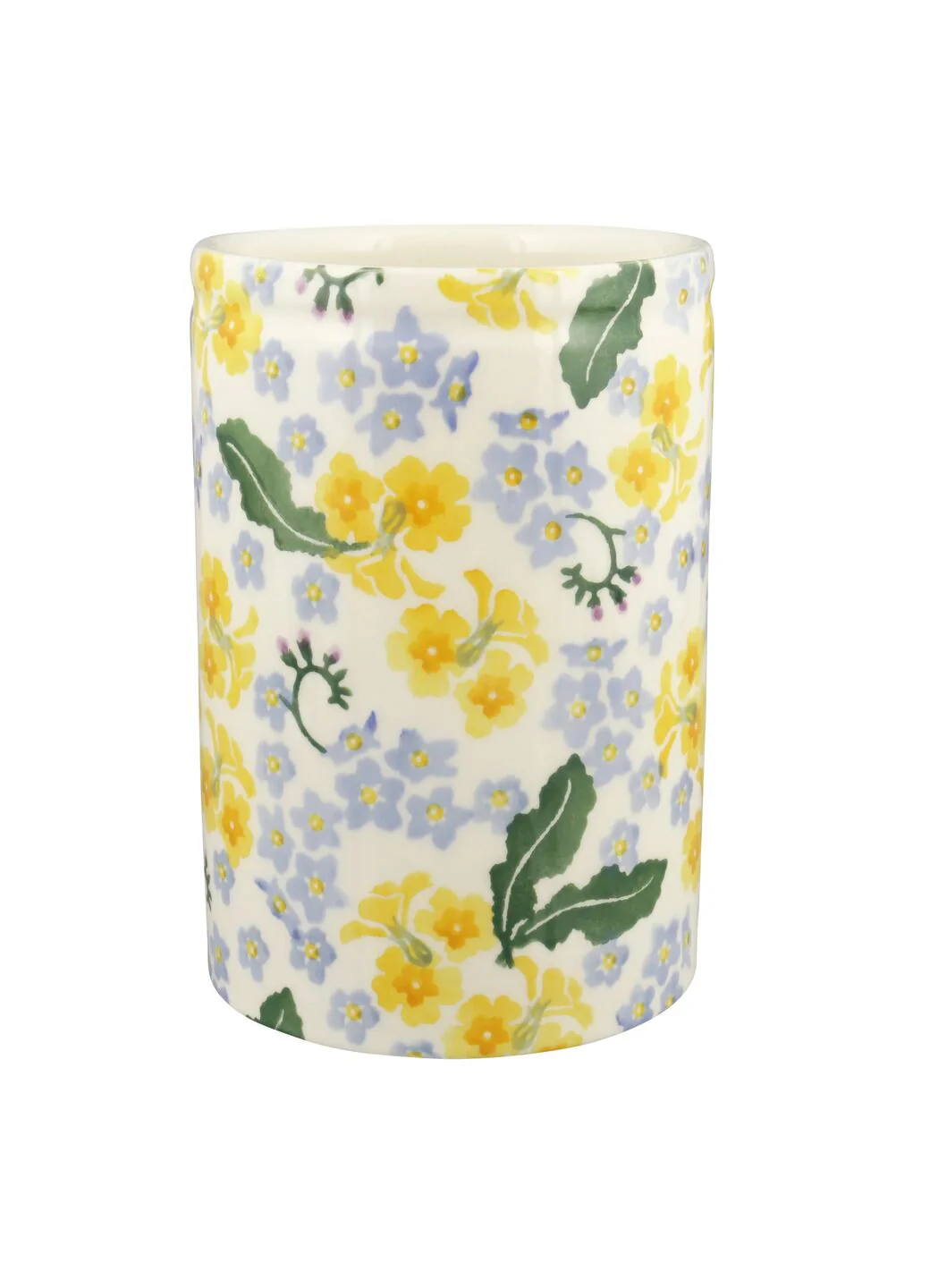 Personalised Forget Me Not & Primrose Medium Vase - Image 3