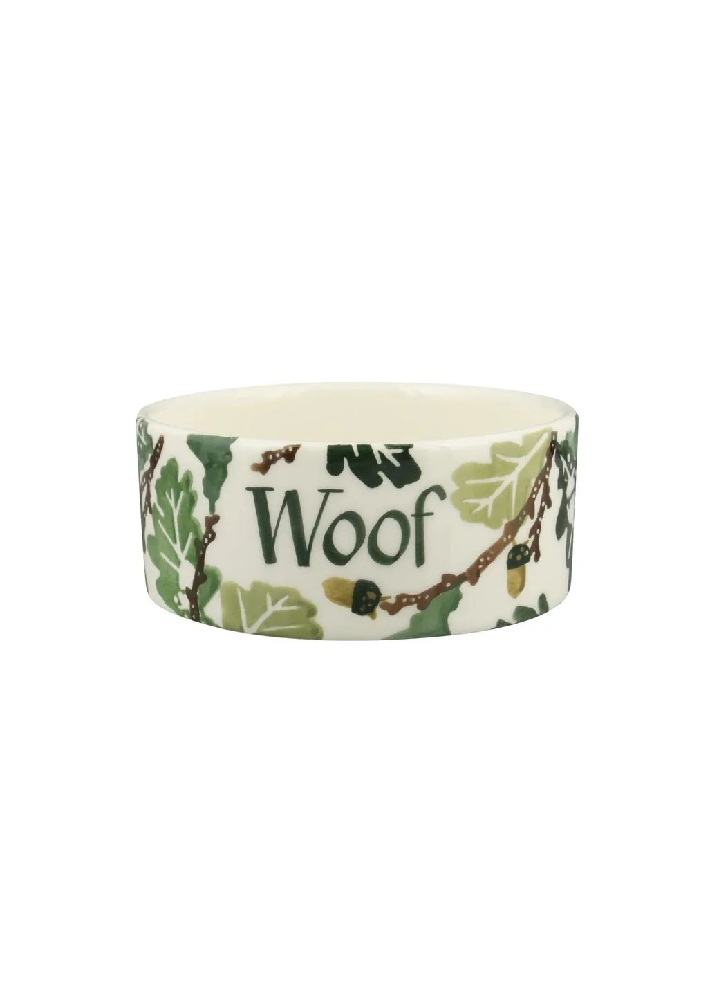 Personalised Oak Small Pet Bowl