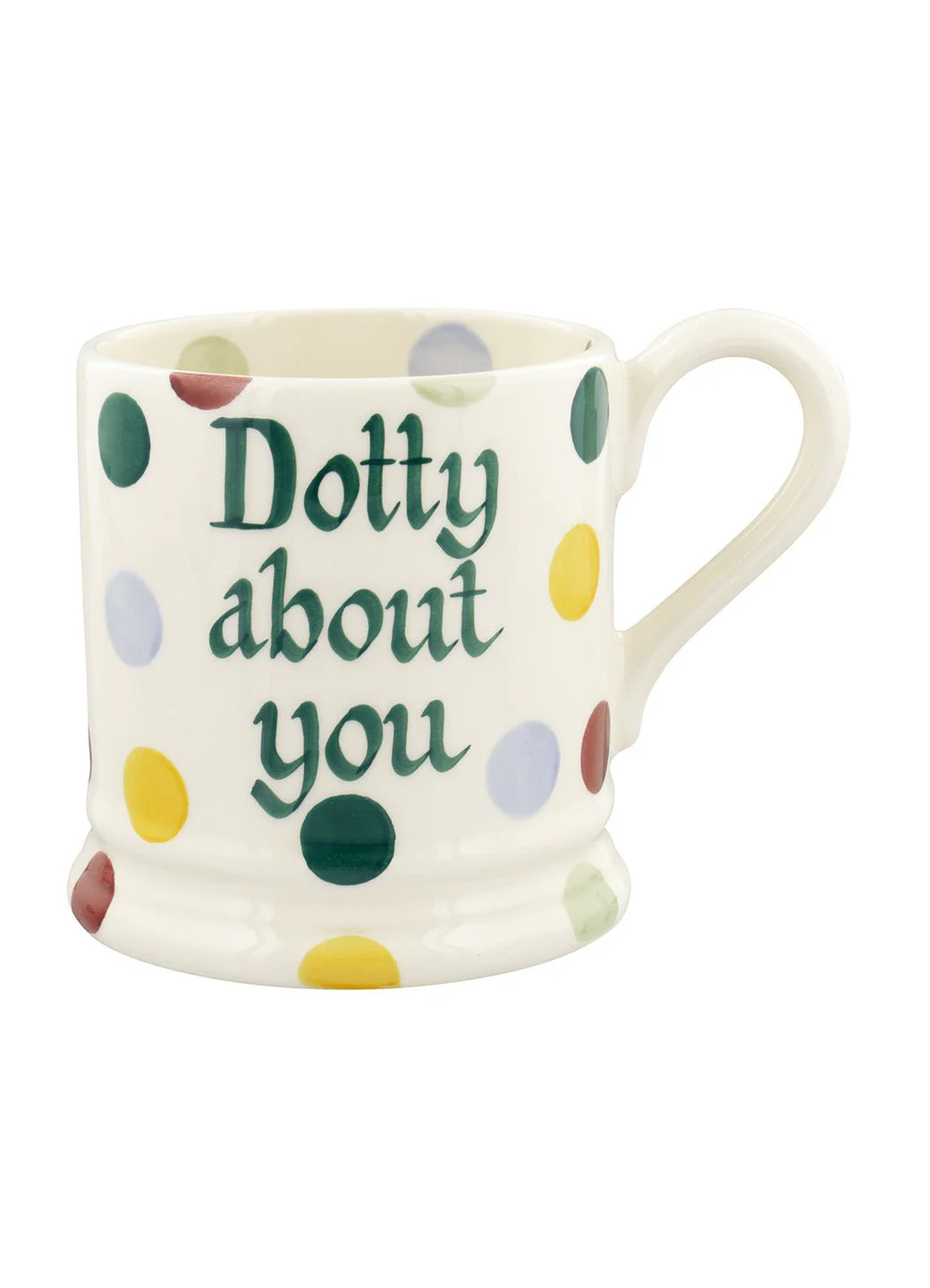 Personalised Polka Dot 1/2 Pint Mug - Image 2