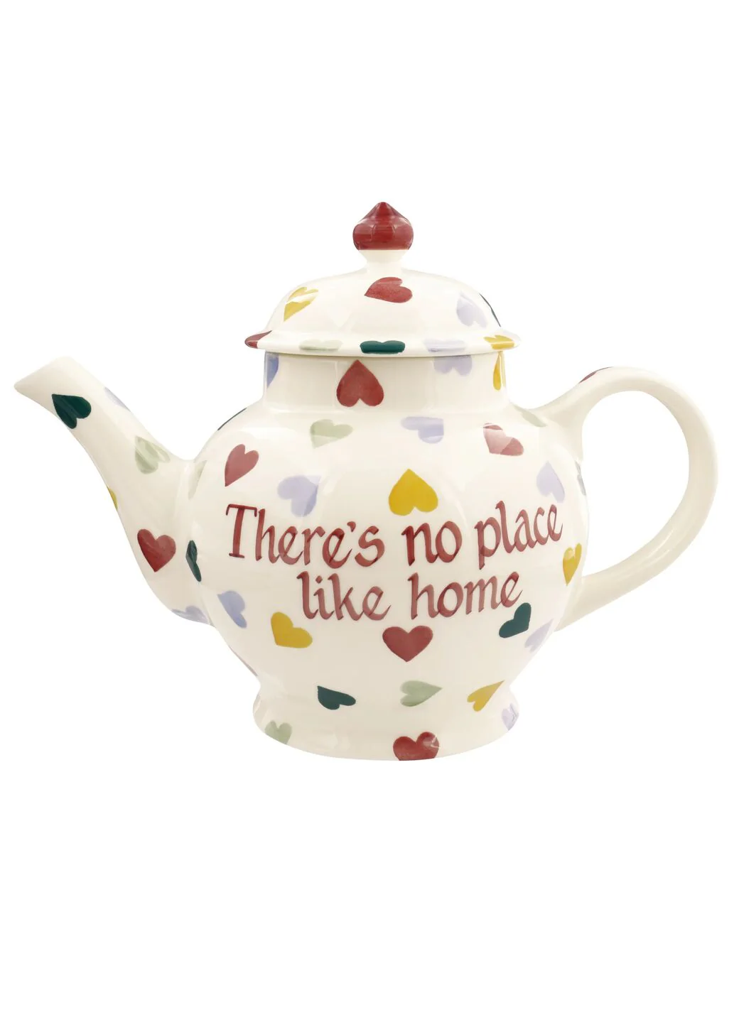 Personalised Polka Hearts 4 Mug Teapot - Image 2