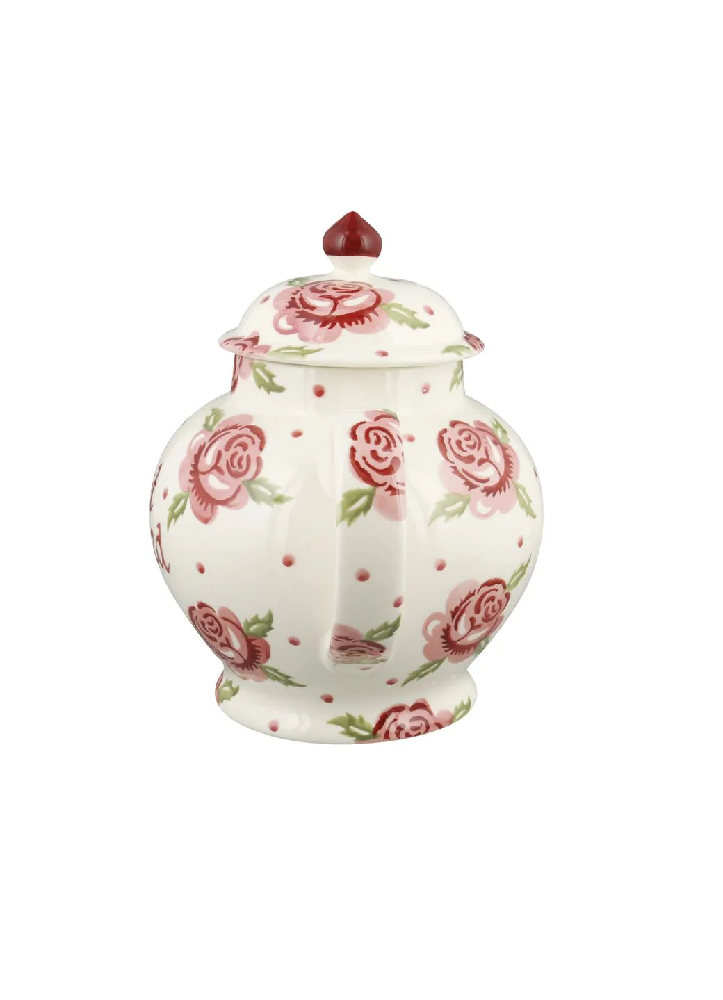 Personalised Rose & Bee 4 Mug Teapot - Image 2