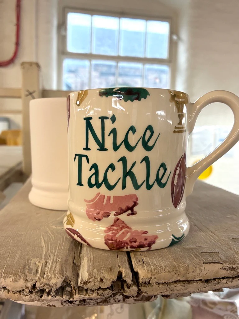 Personalised Rugby 1/2 Pint Mug