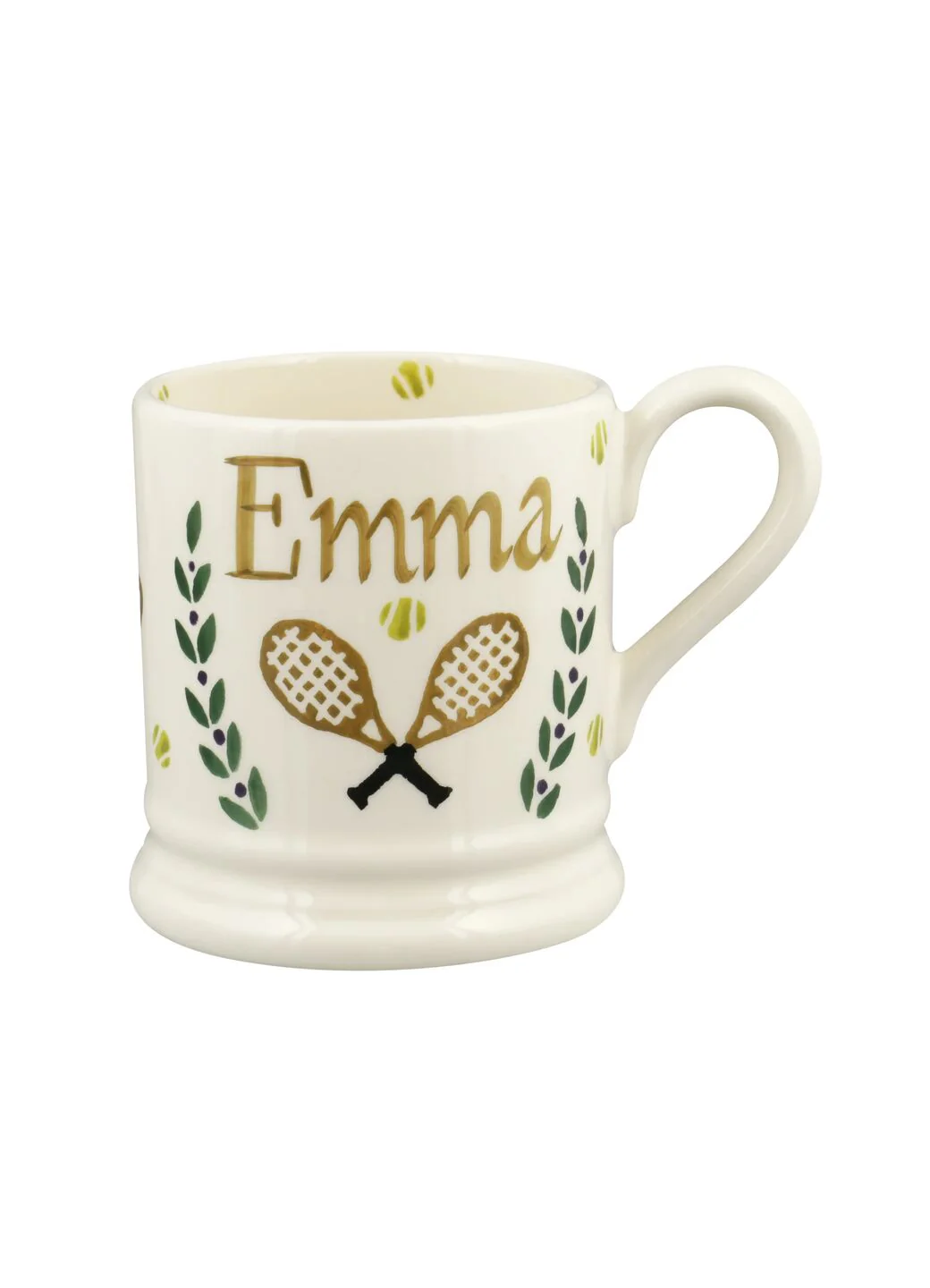 Personalised Tennis 1/2 Pint Mug - Image 2