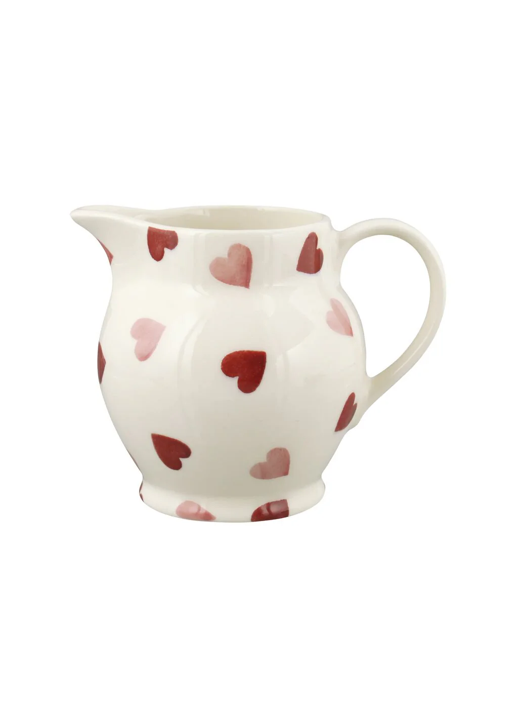 Pink Hearts 1/2 Pint Jug - Image 2