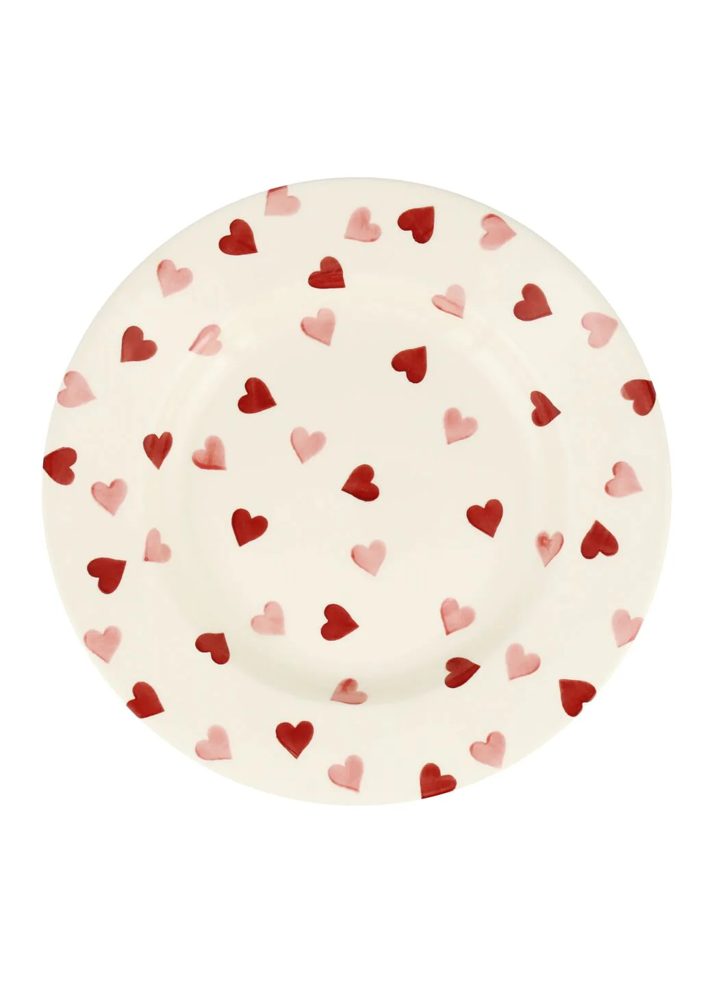 Pink Hearts Large Dinner Plate, 10.5 Inch - Image 2