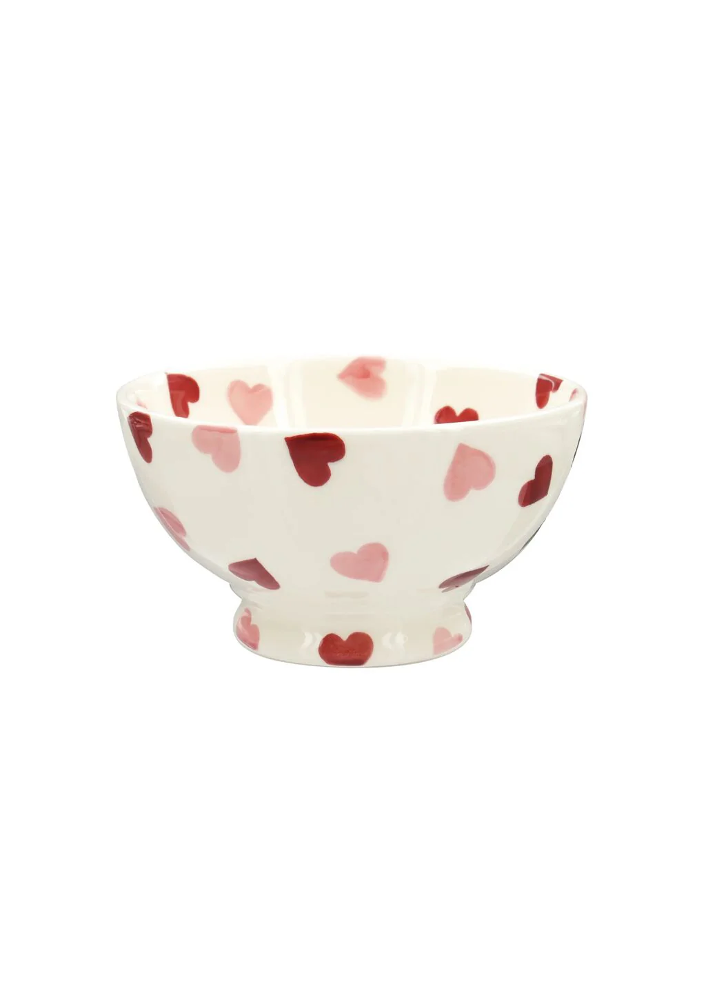 Pink Hearts French Bowl - Image 3