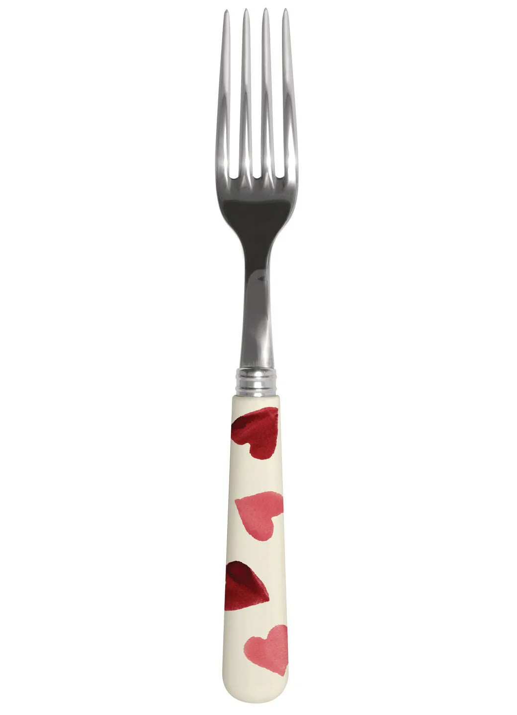 Pink Hearts Set Of 4 Forks - Image 2