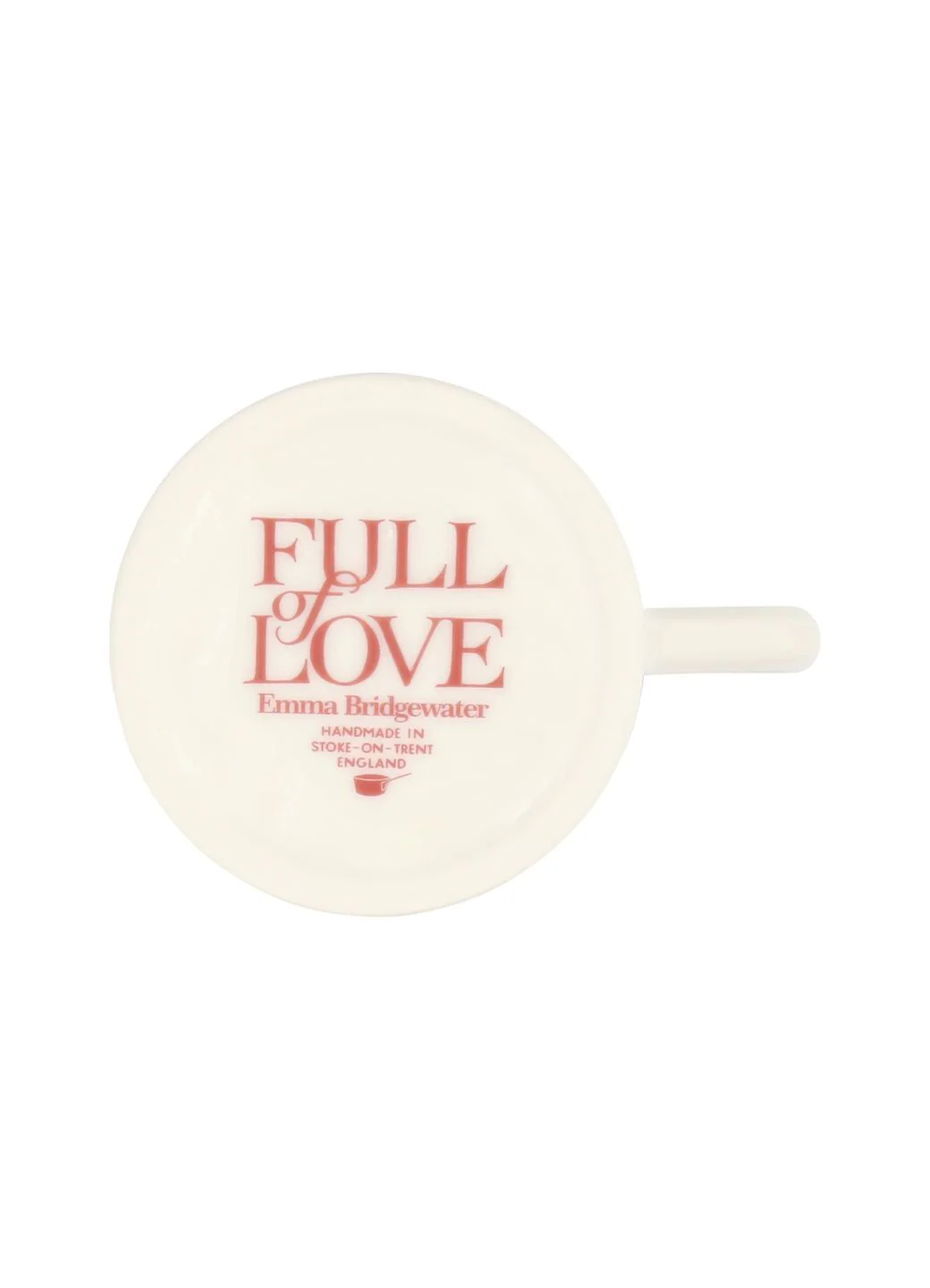 Pink Toast Full Of Love 1/2 Pint Mug - Image 6