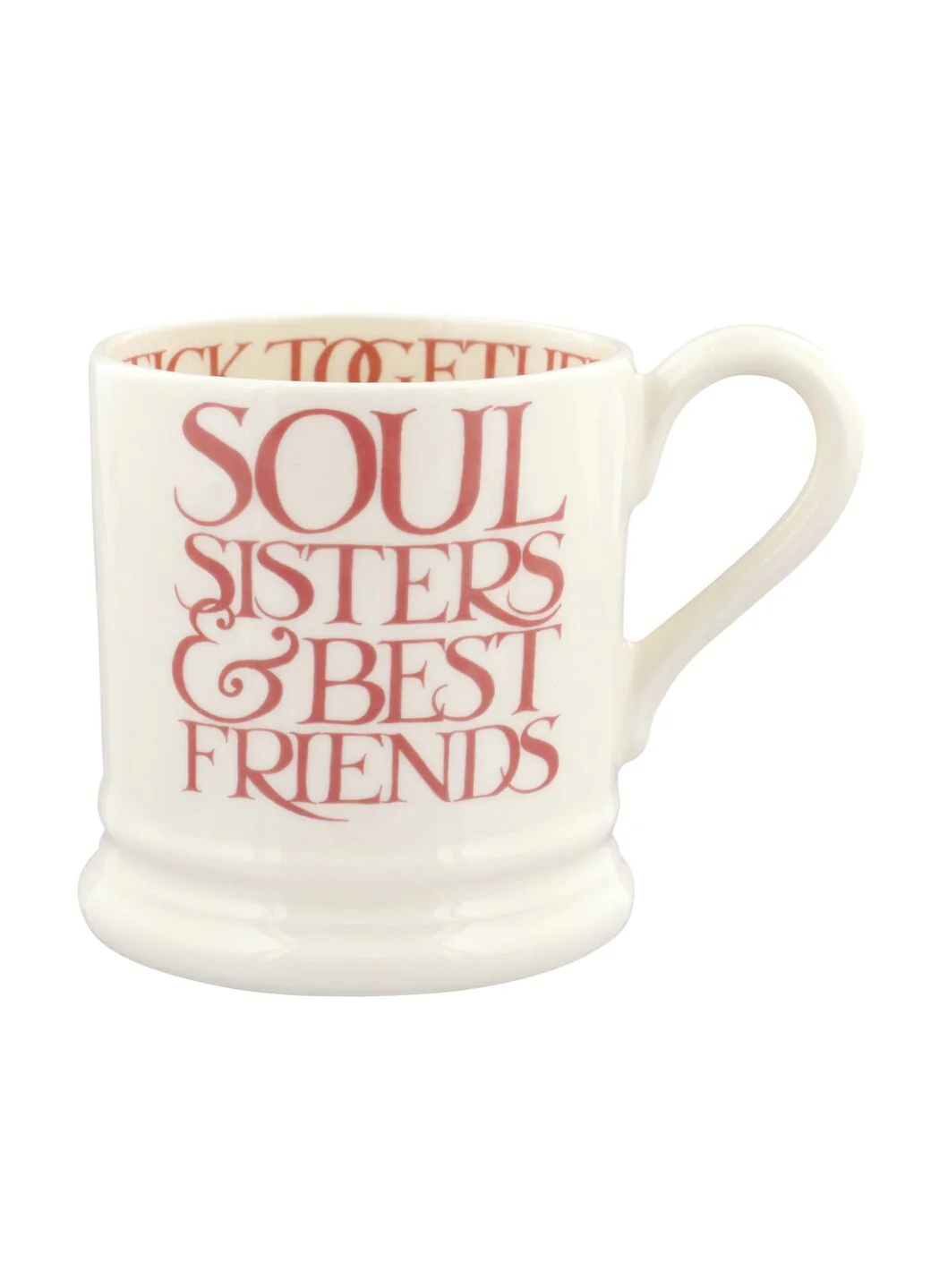 Pink Toast Soul Sisters 1/2 Pint Mug - Image 2