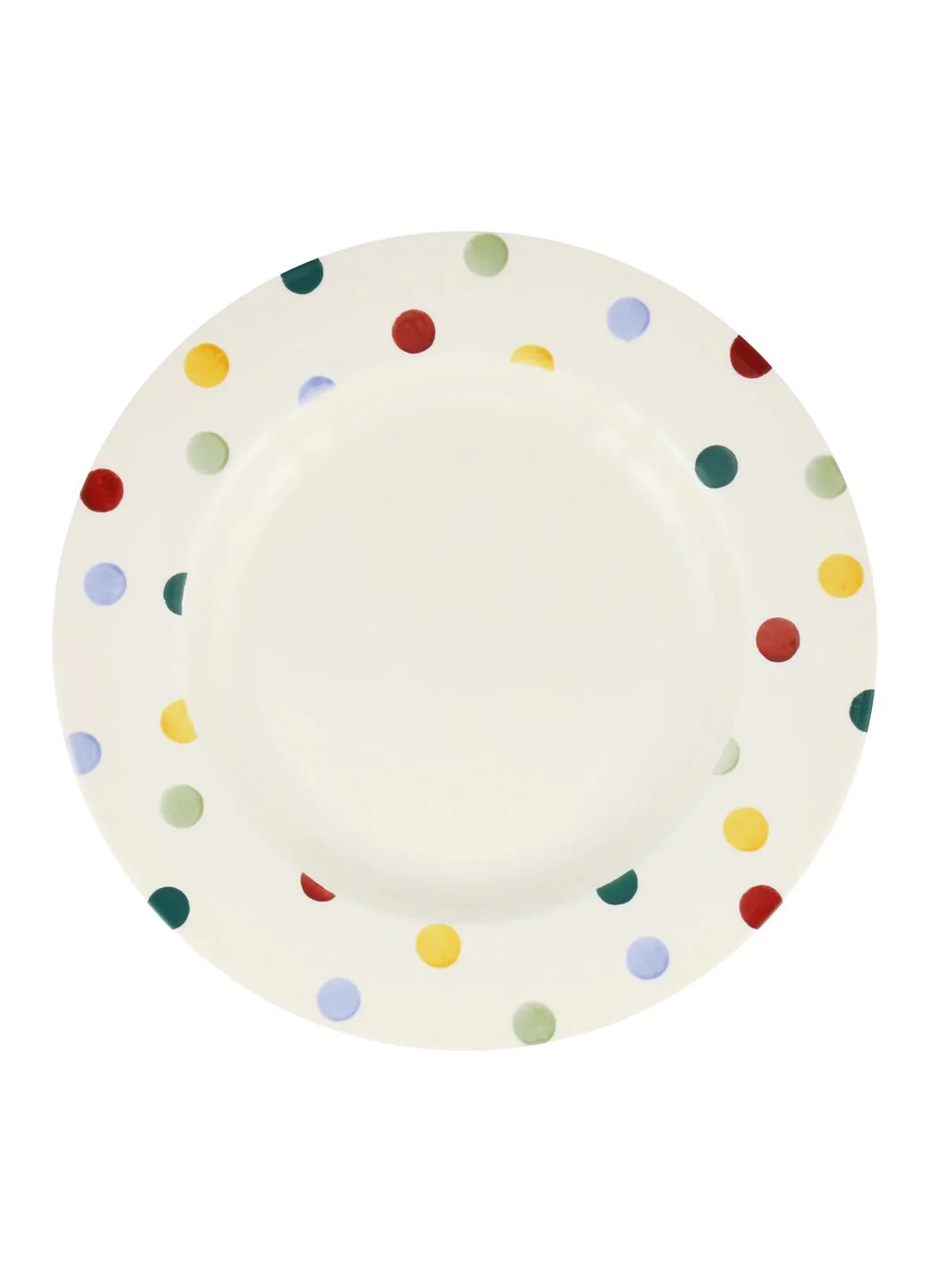 Polka Dot Large Dinner Plate, 10.5 Inch - Image 2
