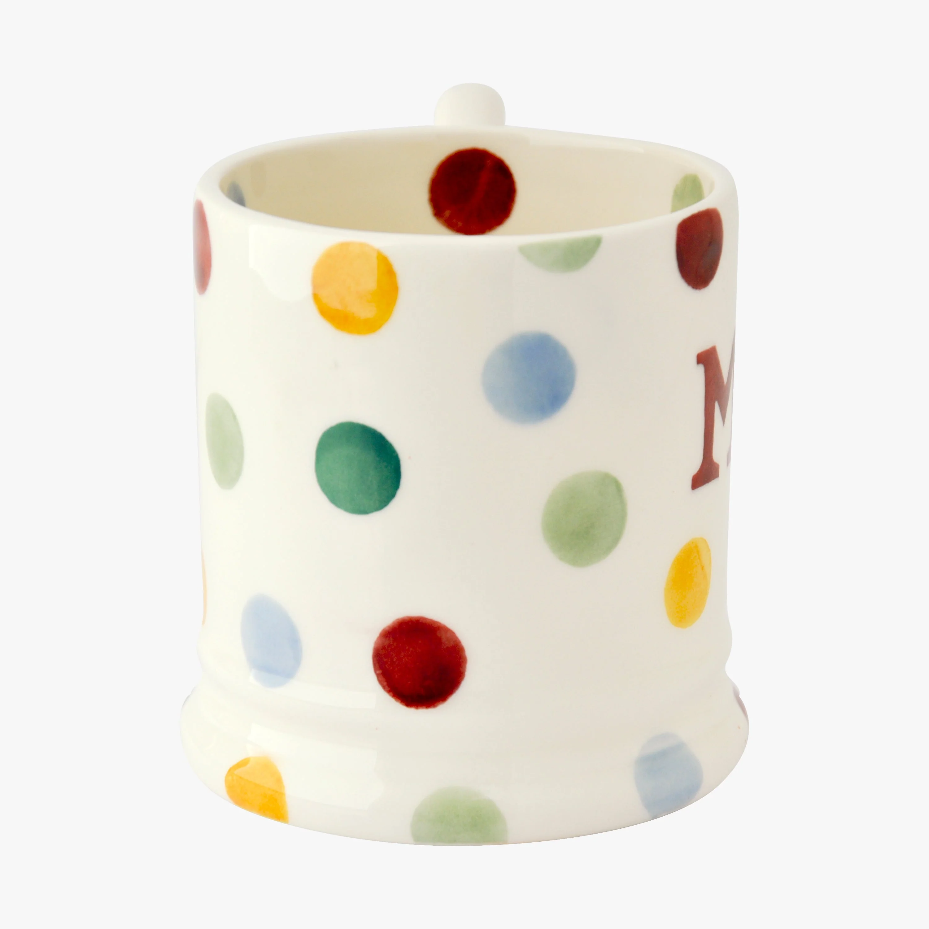 Polka Dot 'Mr & Mrs' Set of 2 1/2 Pint Mugs Boxed - Image 5