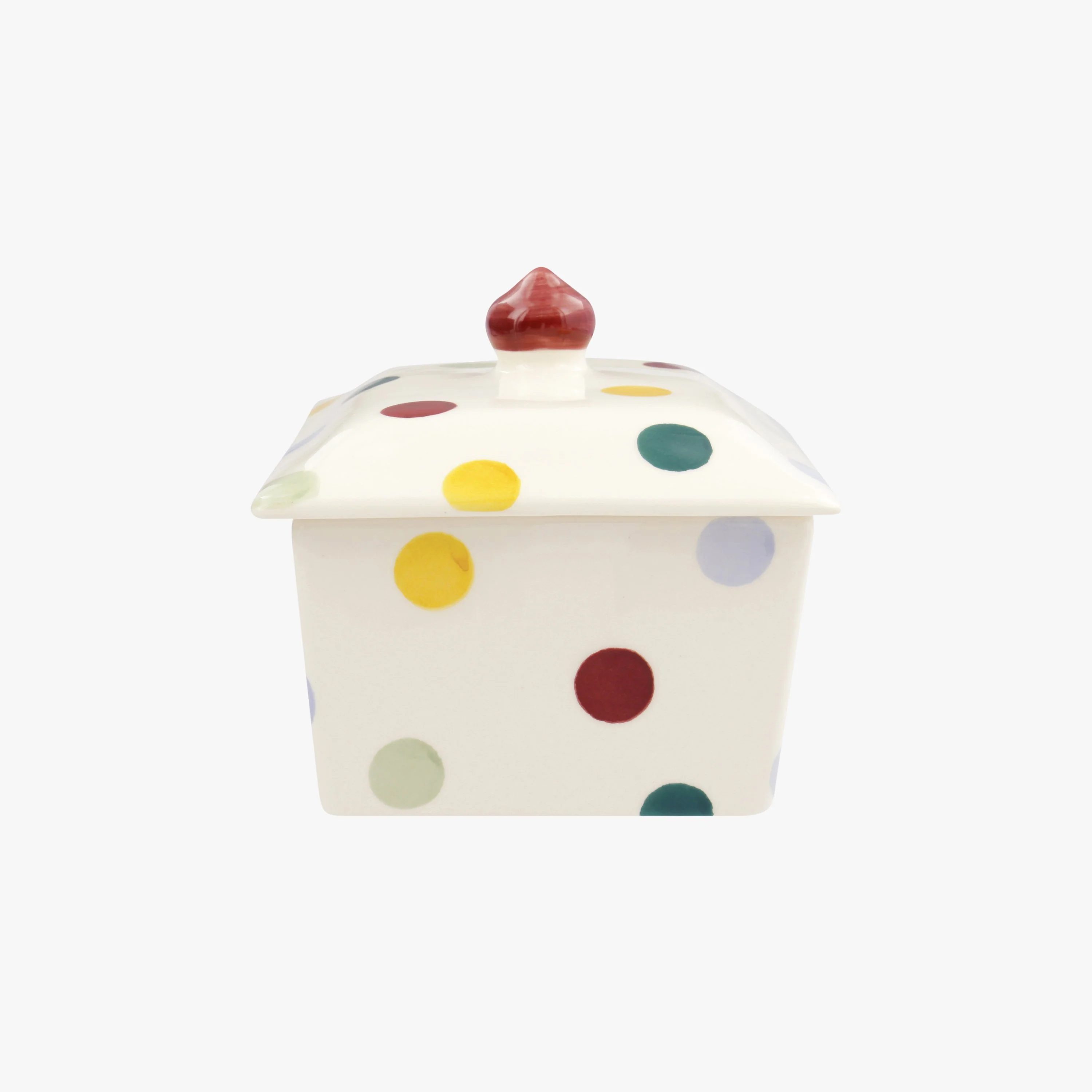 Polka Dot Small Butter Dish - Image 2