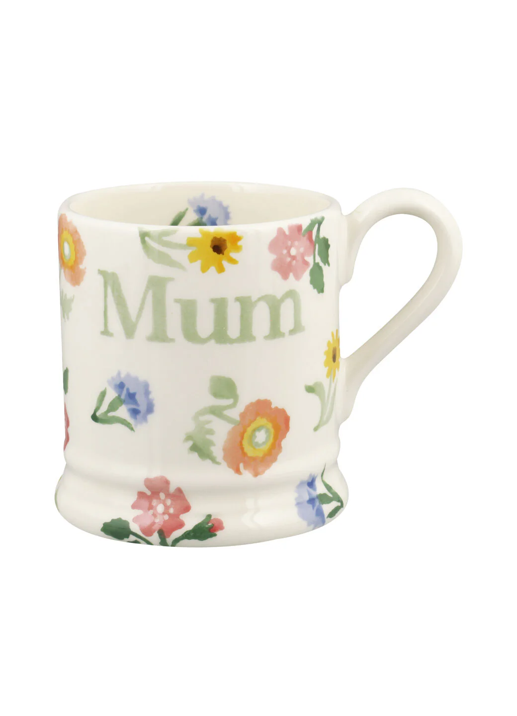 Poppies & Pinks Mum 1/2 Pint Mug - Image 2