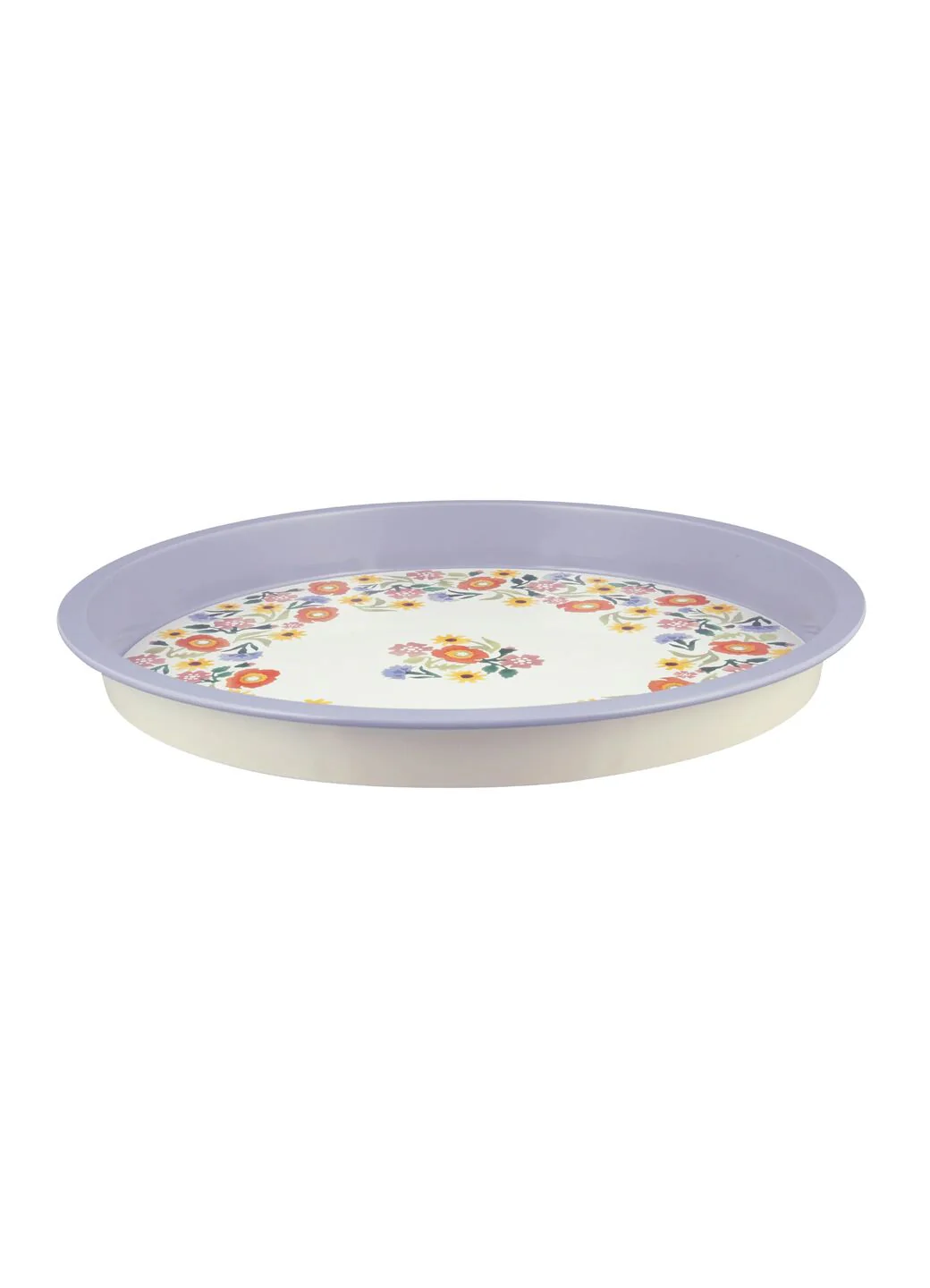 Poppies & Pinks Round Tin Tray - Image 2