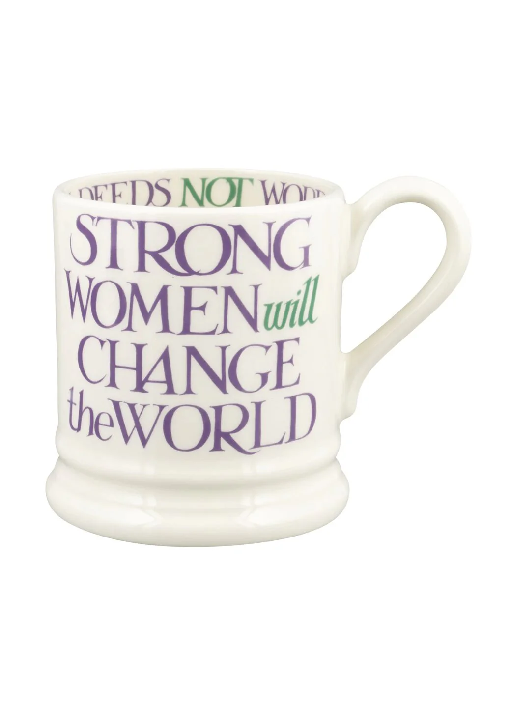Purple Toast Change Our World 1/2 Pint Mug - Image 2