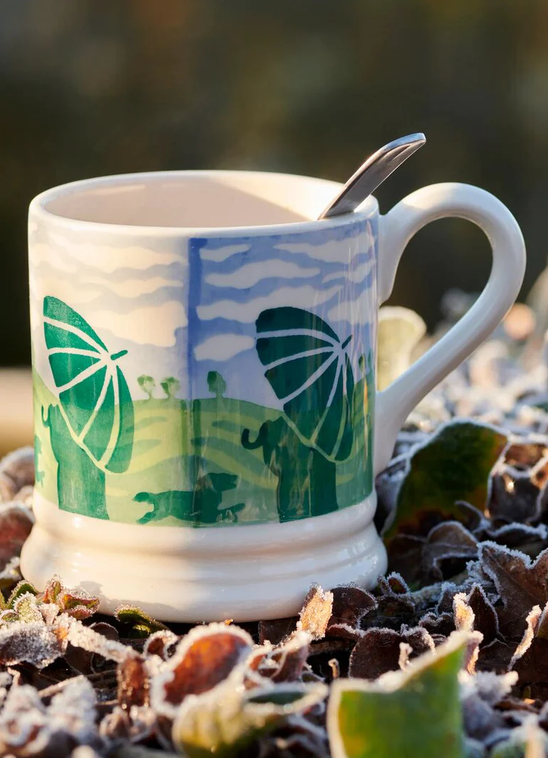 Rainy Dog Walks 1/2 Pint Mug