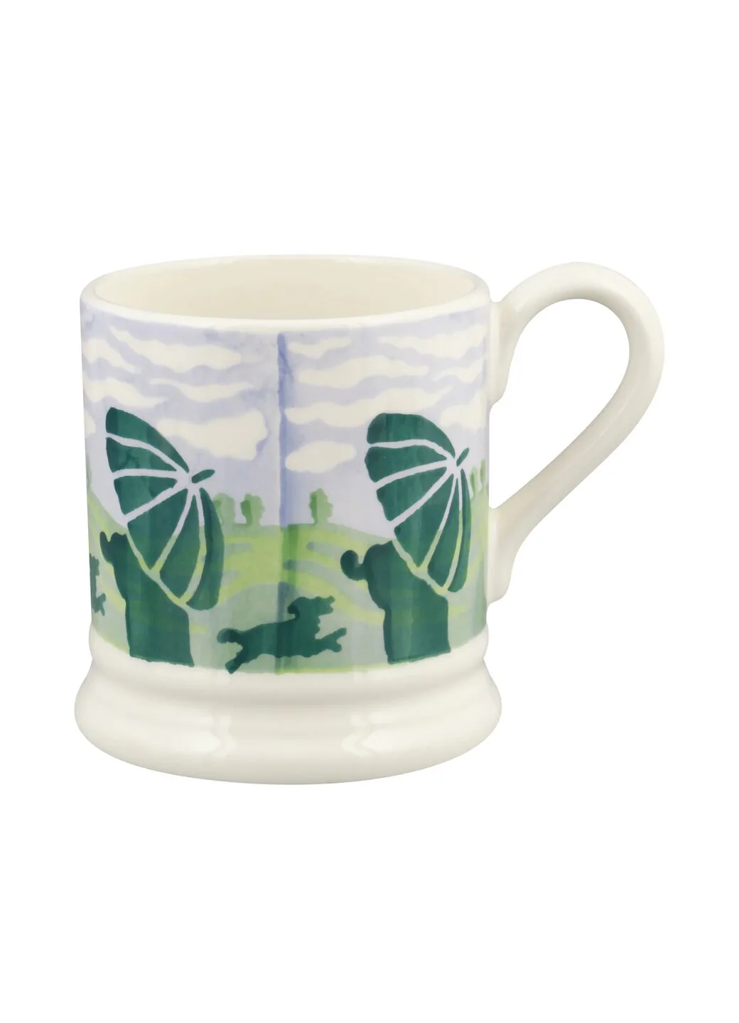 Rainy Dog Walks 1/2 Pint Mug - Image 2