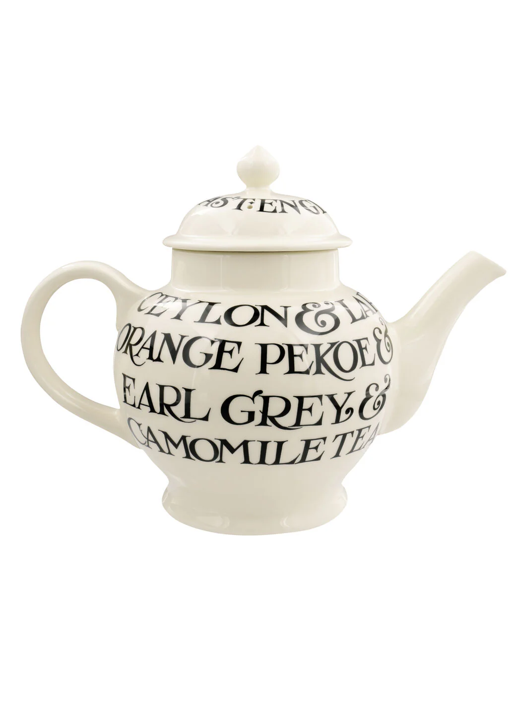 Seconds Black Toast 4 Mug Teapot - Image 2