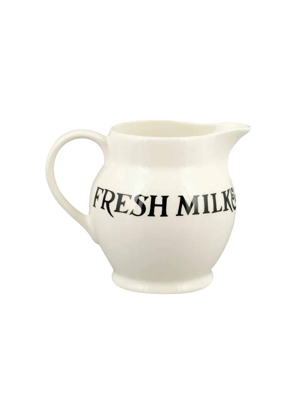 Seconds Black Toast Jersey Cream 1/2 Pint Jug - Image 4