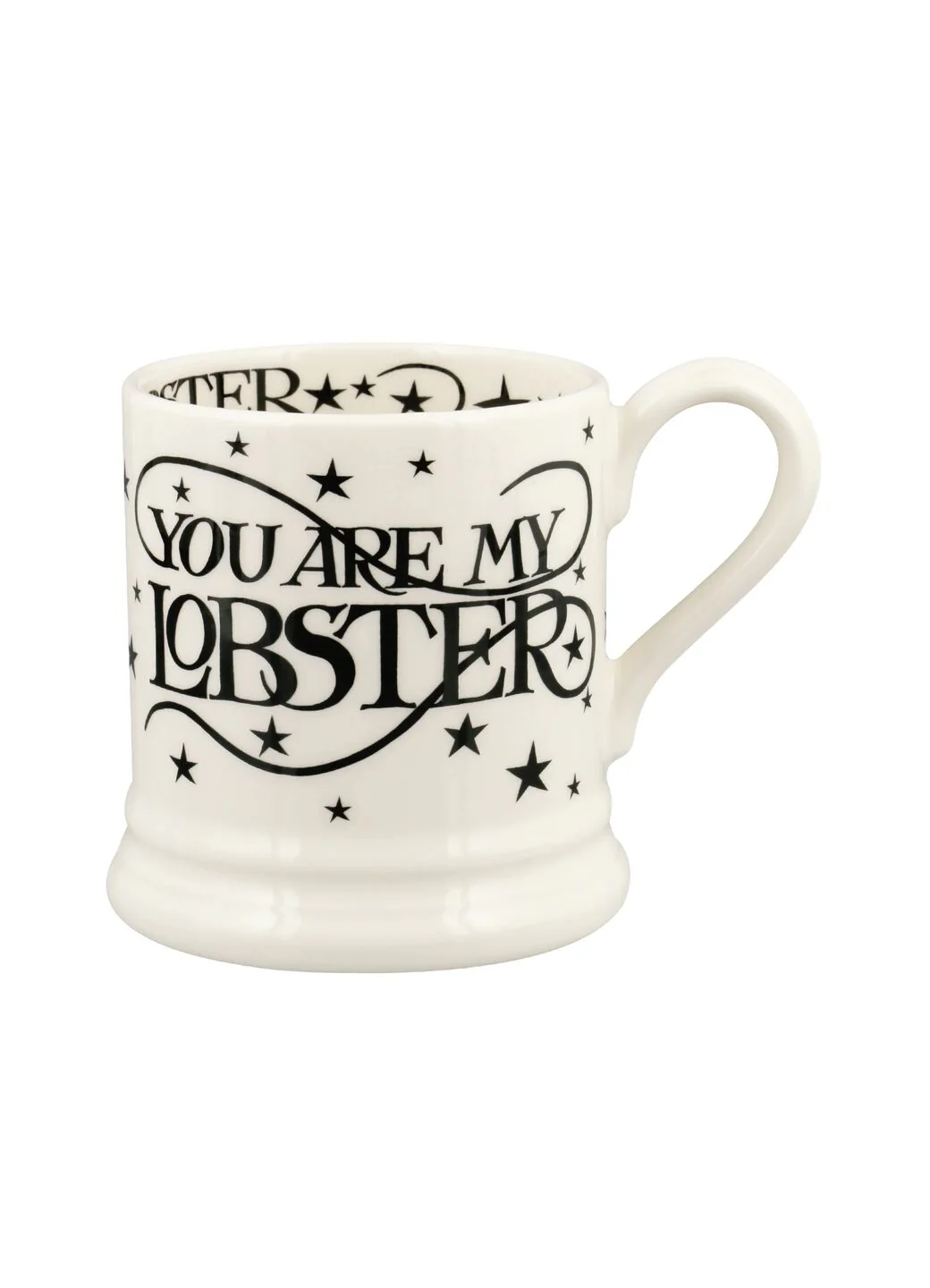 Seconds Black Toast Lobster 1/2 Pint Mug - Image 2