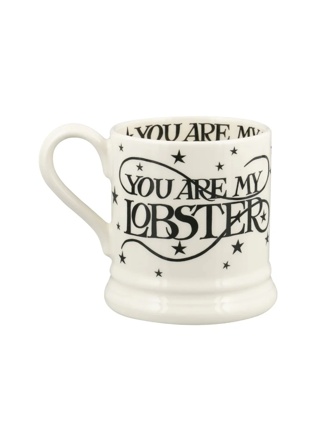 Seconds Black Toast Lobster 1/2 Pint Mug - Image 4