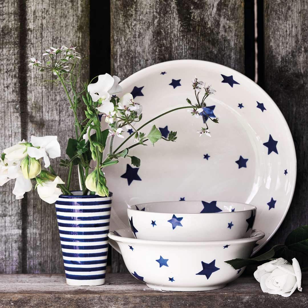 Seconds Blue Star Cereal Bowl - Image 2