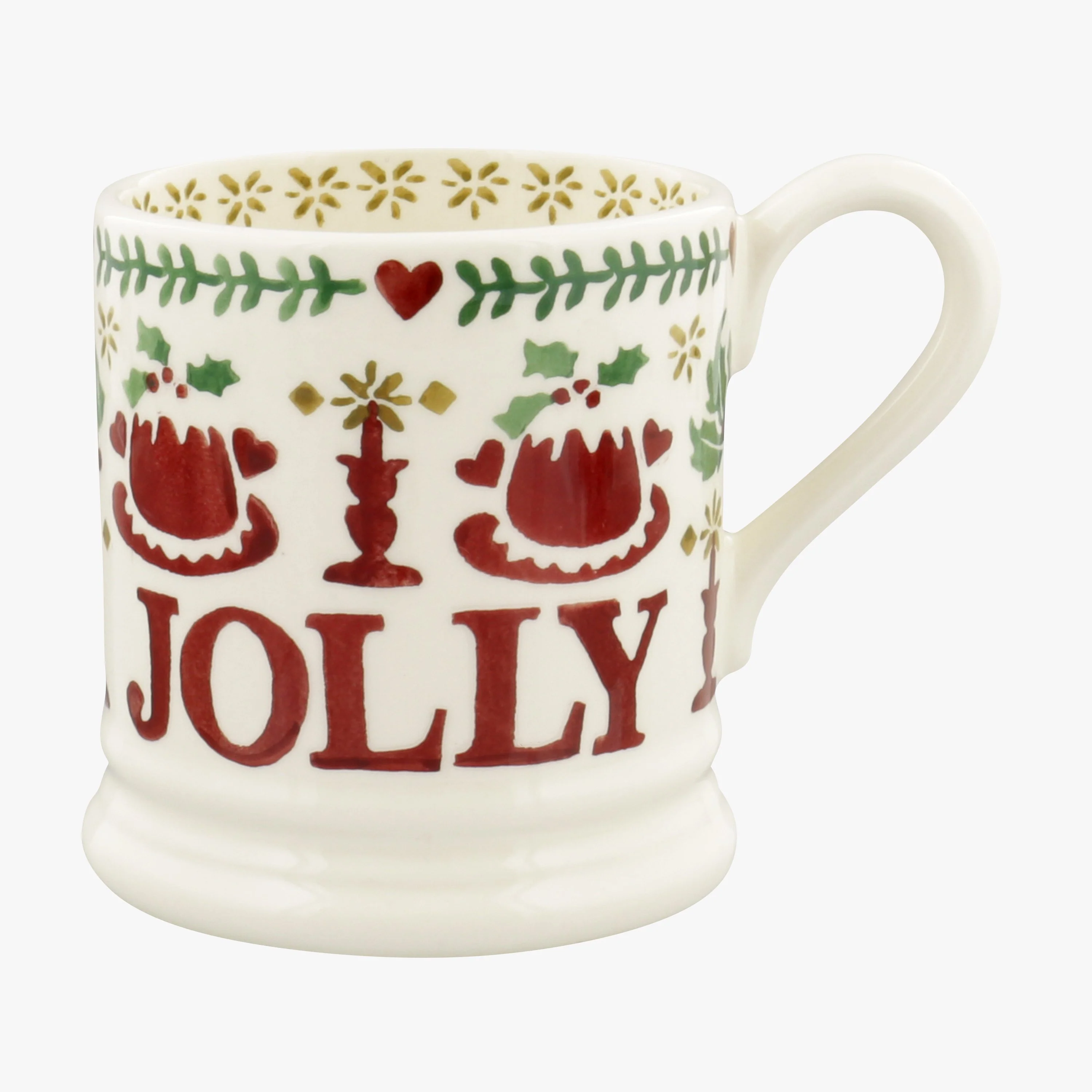 Seconds Christmas Joy Jolly 1/2 Pint Mug