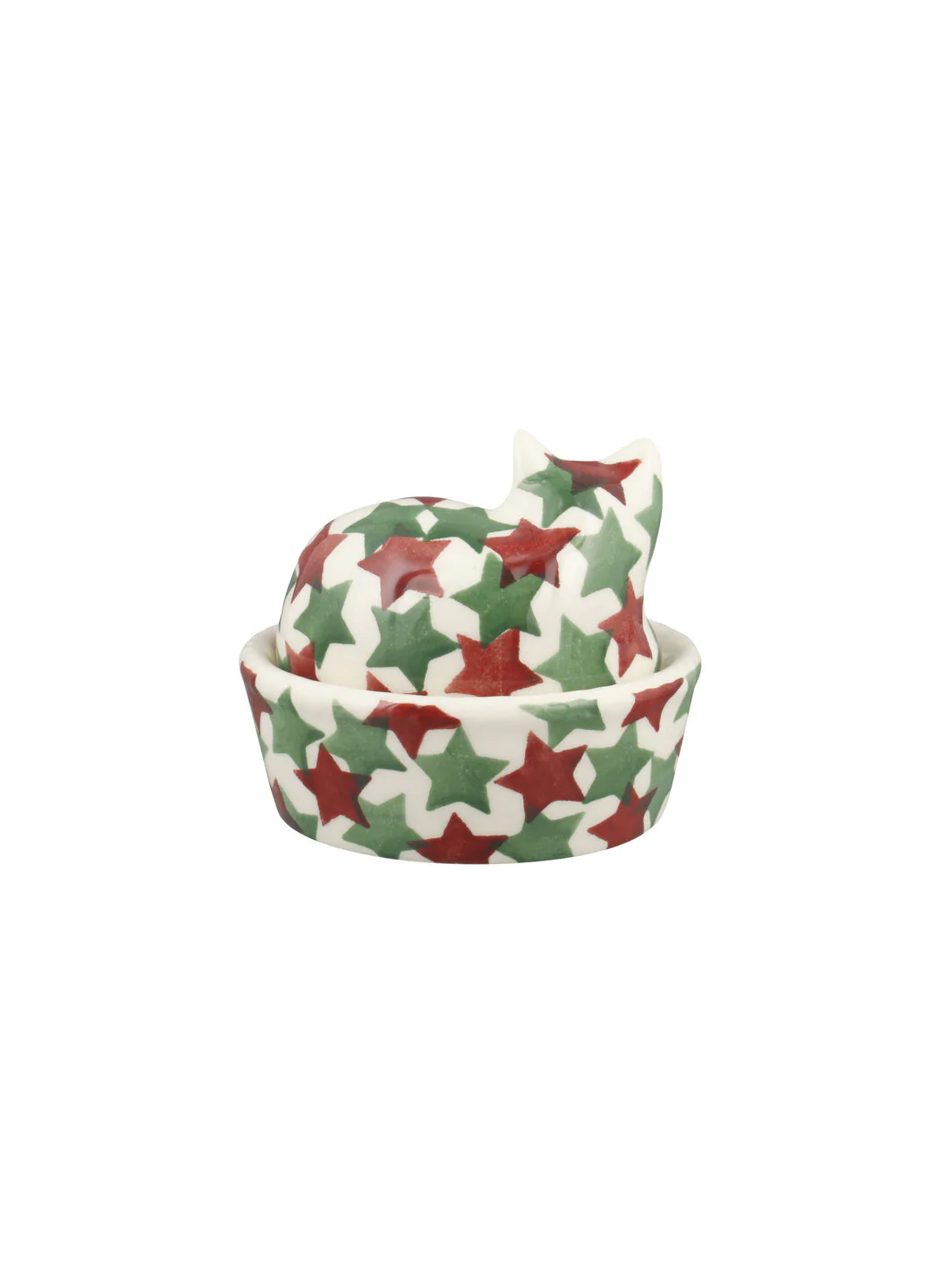 Seconds Christmas Stars Small Cat On Basket - Image 4