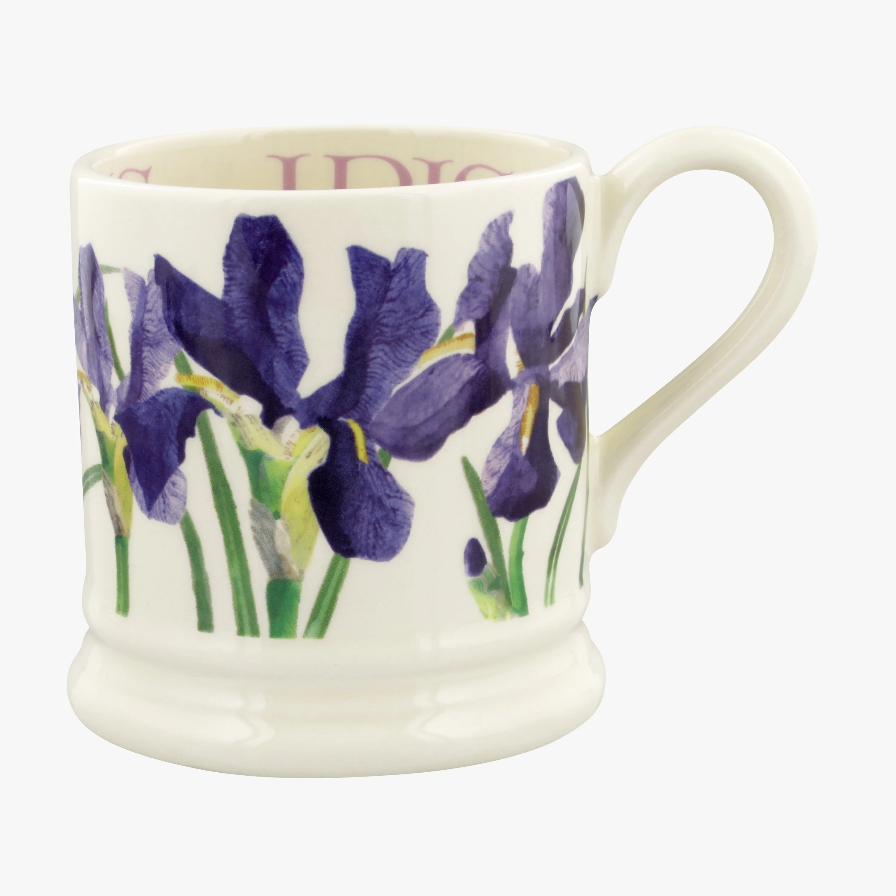 Seconds Blue Iris 1/2 Pint Mug - Image 2