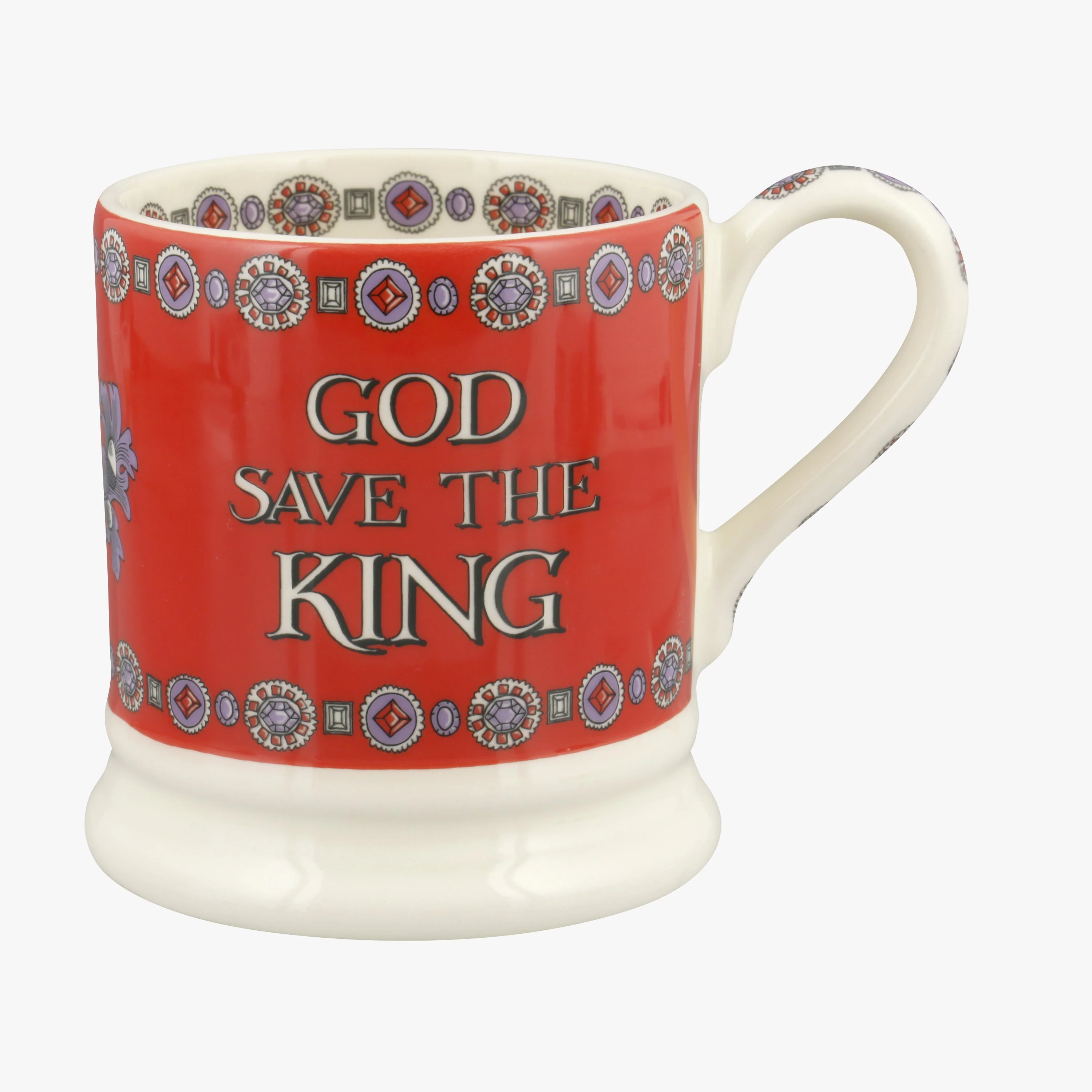Seconds God Save The King 1/2 Pint Mug - Image 2