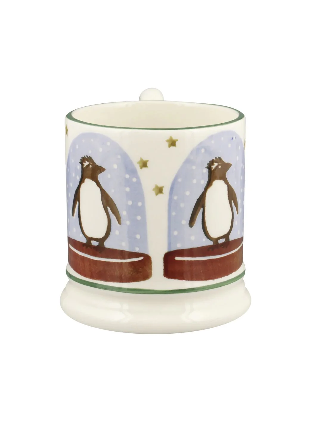 Seconds Penguin Snow Globe 1/2 Pint Mug - Image 3