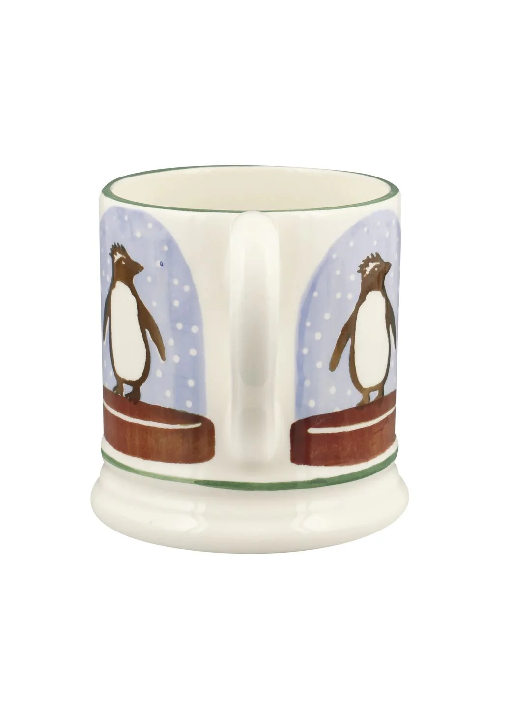 Seconds Penguin Snow Globe 1/2 Pint Mug - Image 4