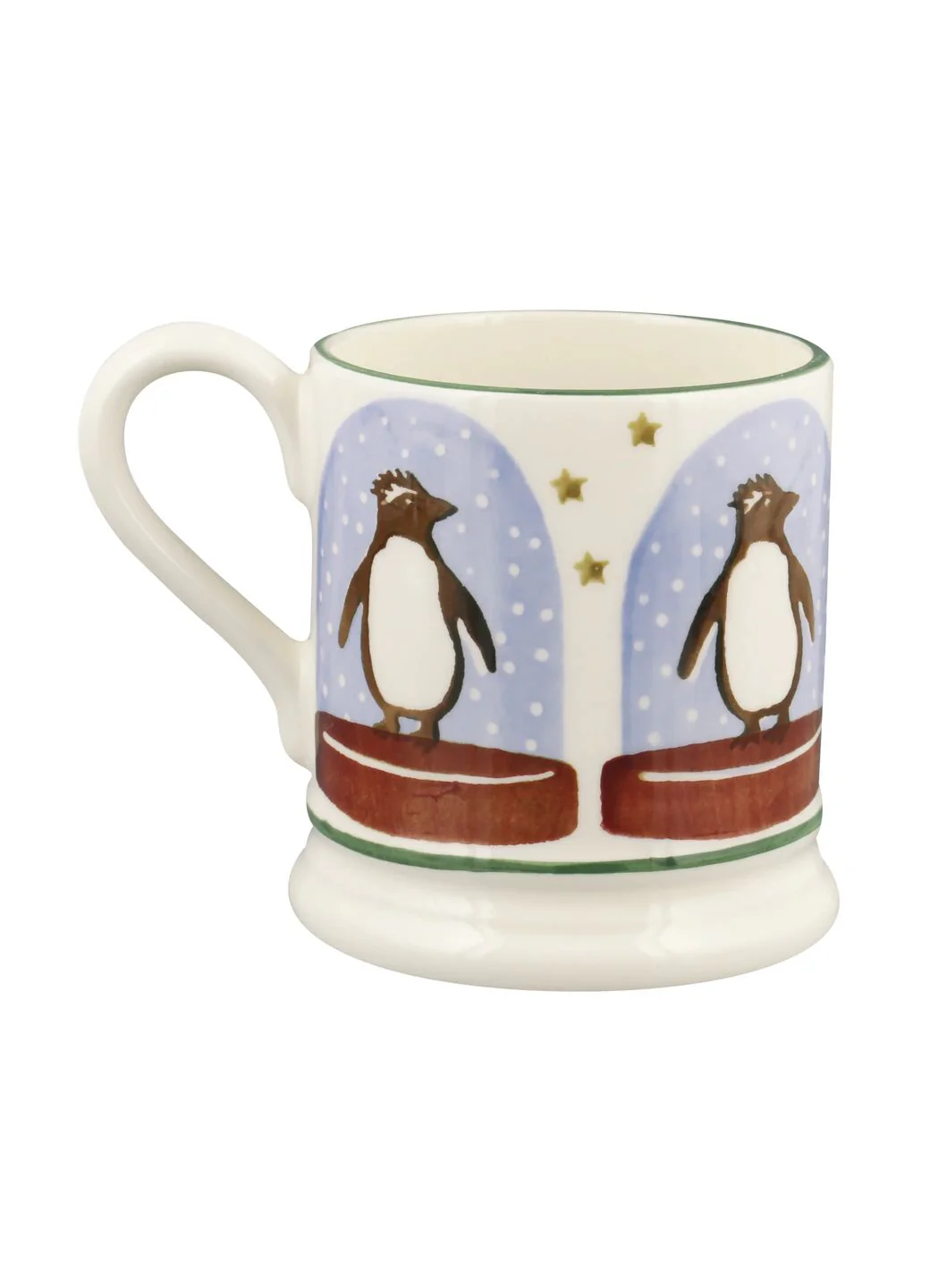 Seconds Penguin Snow Globe 1/2 Pint Mug - Image 5